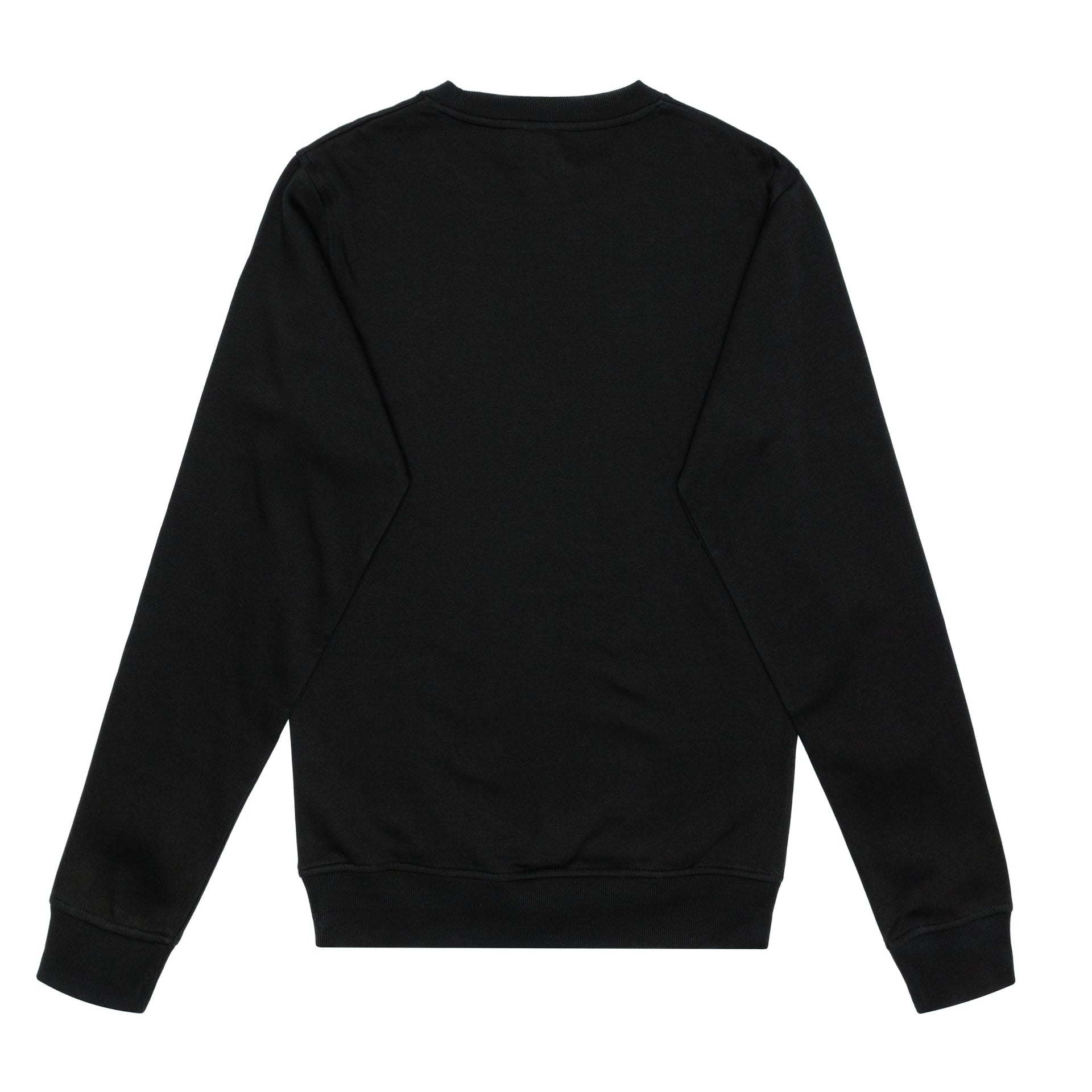 HERO-1020 Unisex Blank Crewneck Sweatshirt - Black 1020 Adult Black Crewneck HERO Tops Unisex
