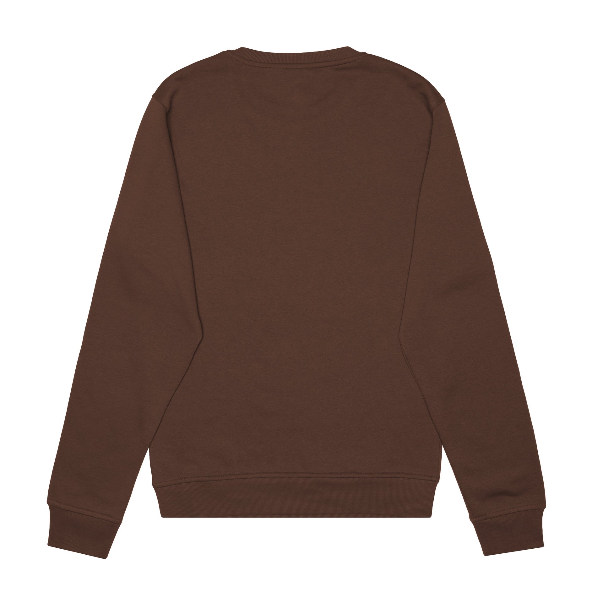 HERO-1020 Unisex Blank Crewneck Sweatshirt - Cocoa 1020 2021 F/W Adult Crewneck HERO New Tops Unisex