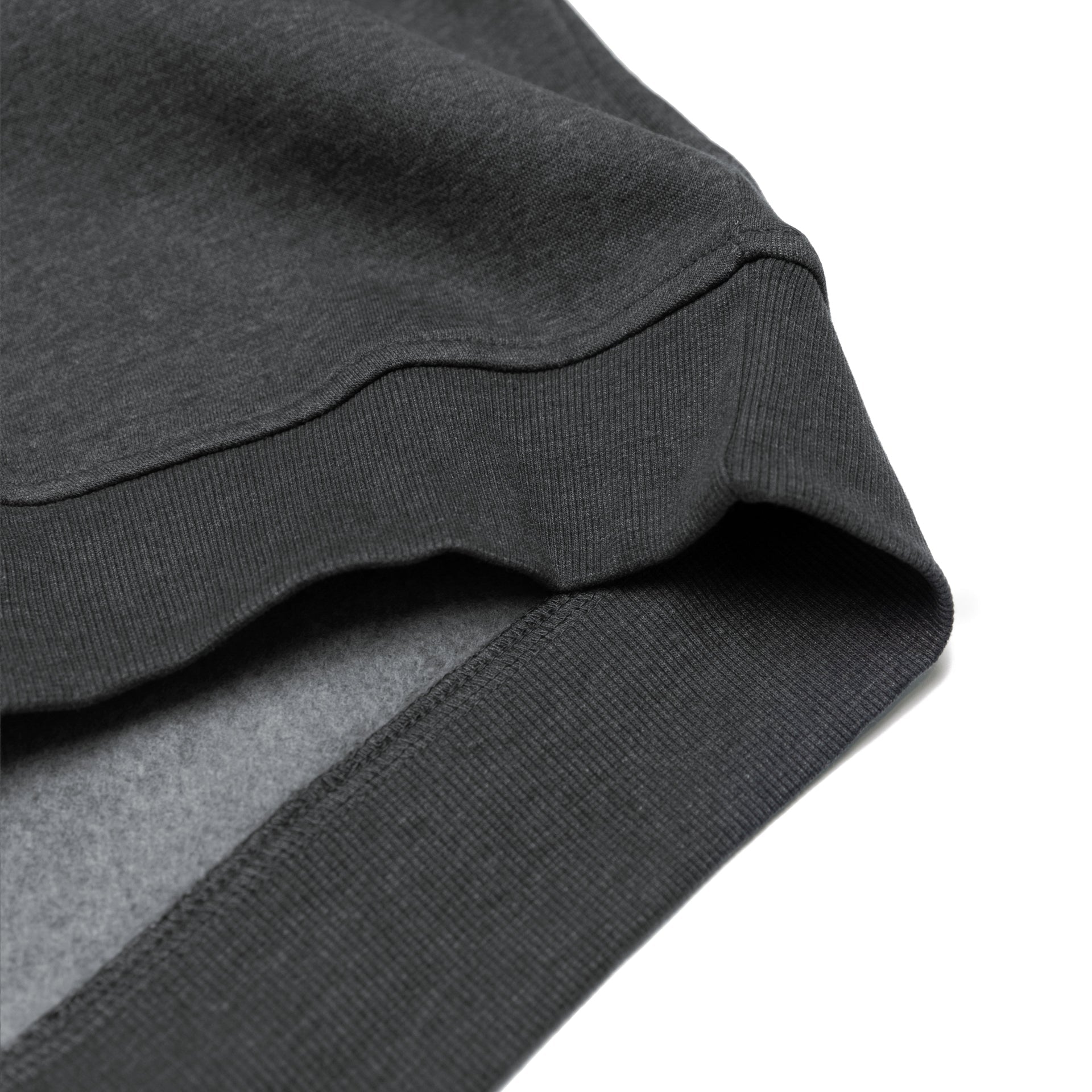 HERO-1020 Unisex Blank Crewneck Sweatshirt - Dark Heather 1020 2023 Spring Sales Adult Black Crewneck HERO Tops Unisex