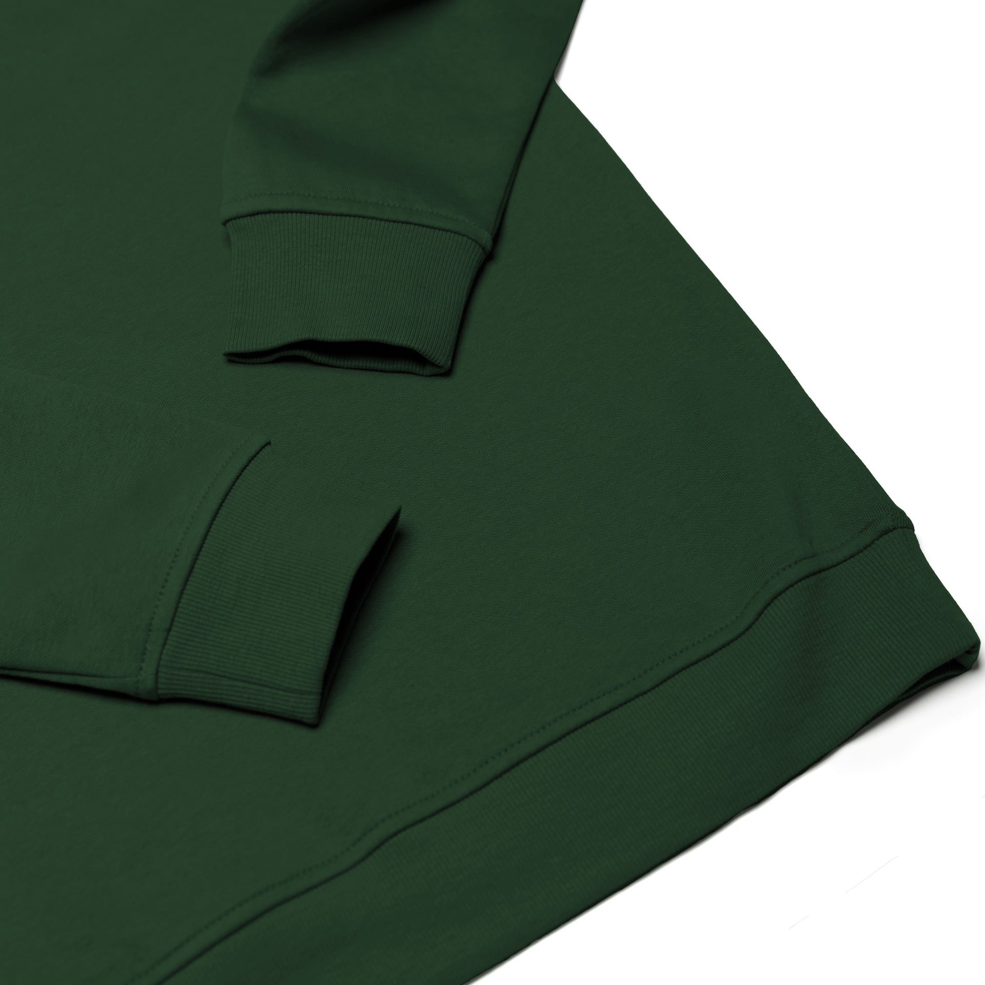 HERO-1020 Unisex Blank Crewneck Sweatshirt - Forest Green 1020 2023 Spring Sales Adult Crewneck Forest Green HERO Tops Unisex