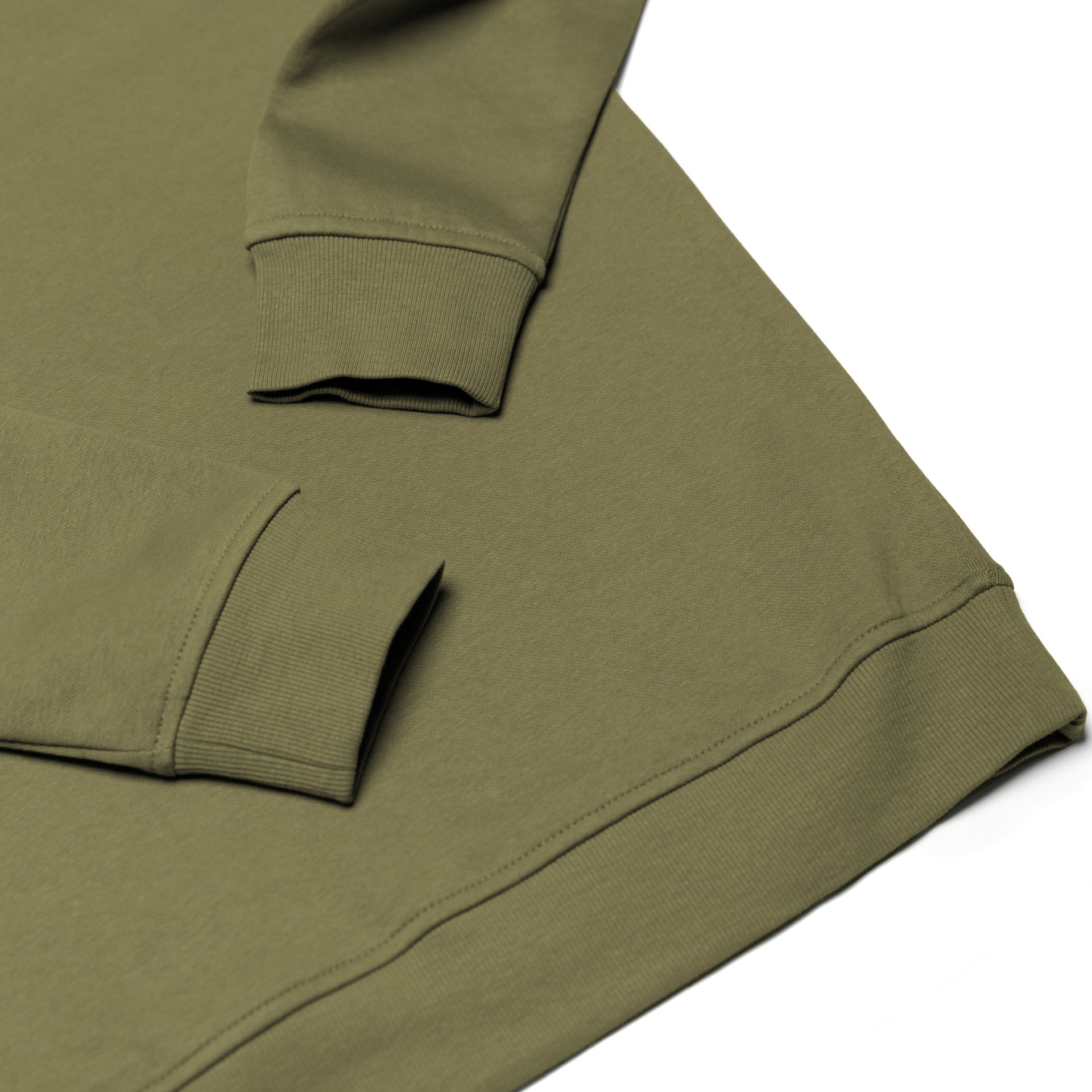 HERO-1020 Unisex Blank Crewneck Sweatshirt - Olive 1020 2021 F/W Adult Crewneck HERO New Tops Unisex