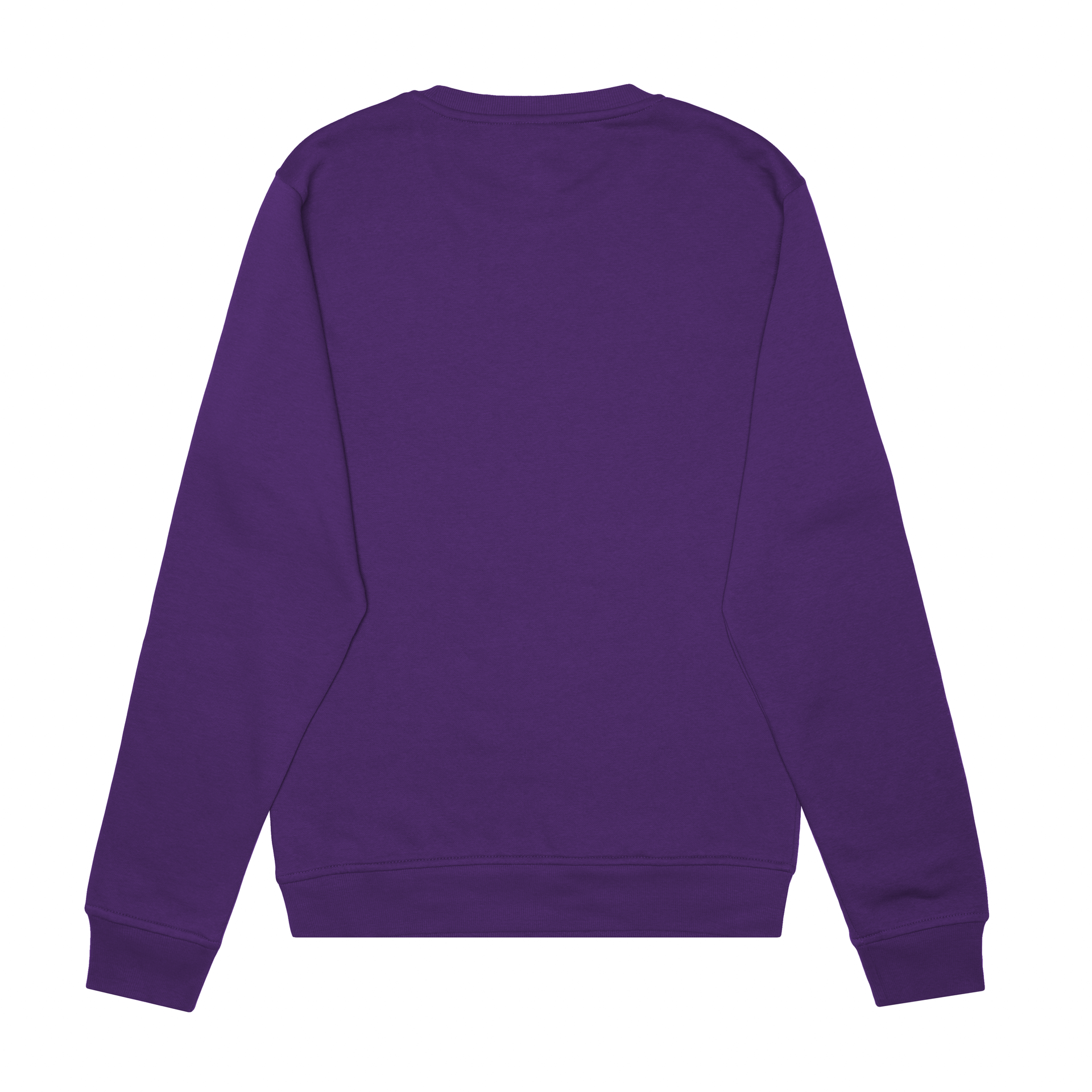 HERO-1020 Unisex Blank Crewneck Sweatshirt - Purple 1020 Adult Crewneck HERO Tops Unisex
