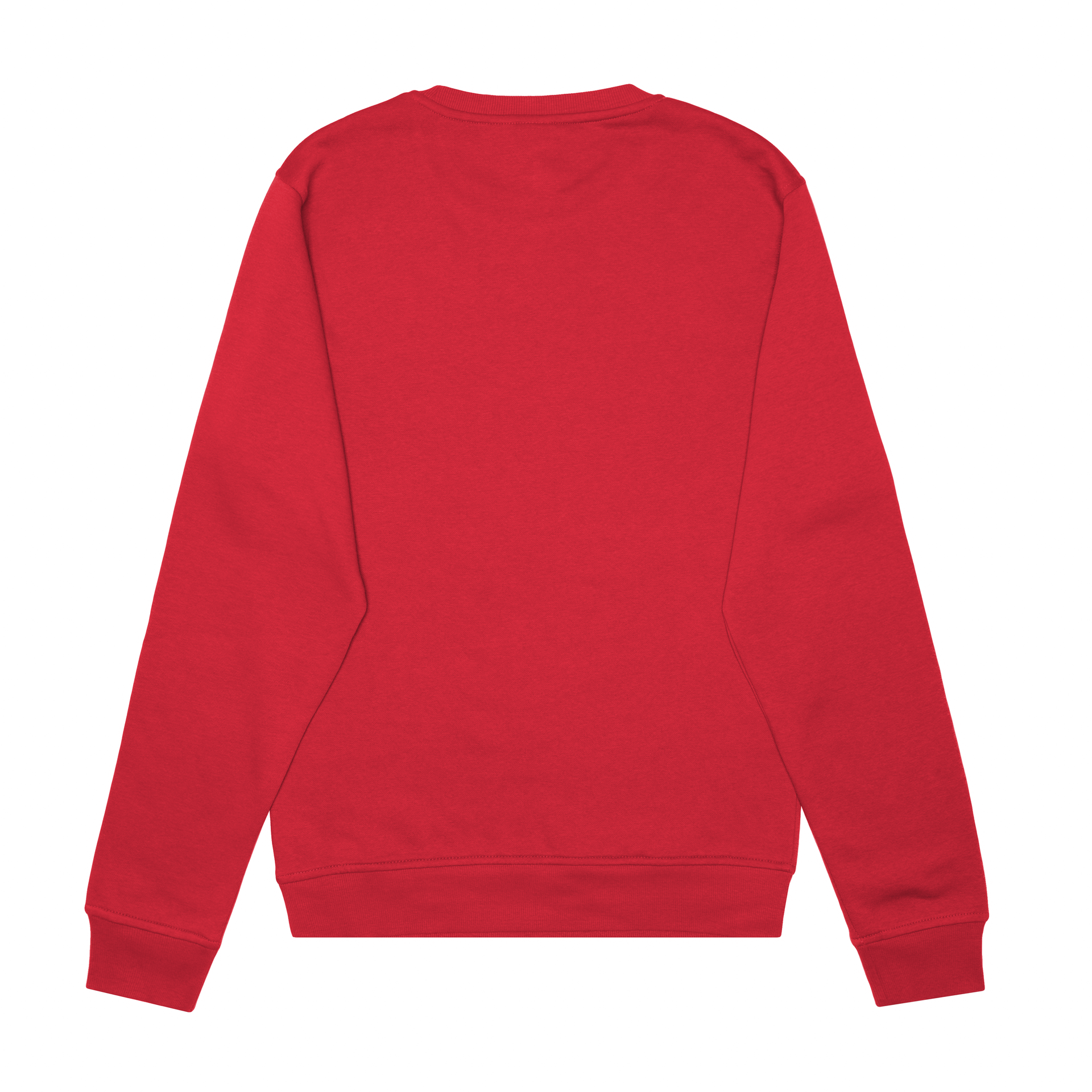 HERO-1020 Unisex Blank Crewneck Sweatshirt - Red 1020 Adult Crewneck HERO Red Tops Unisex