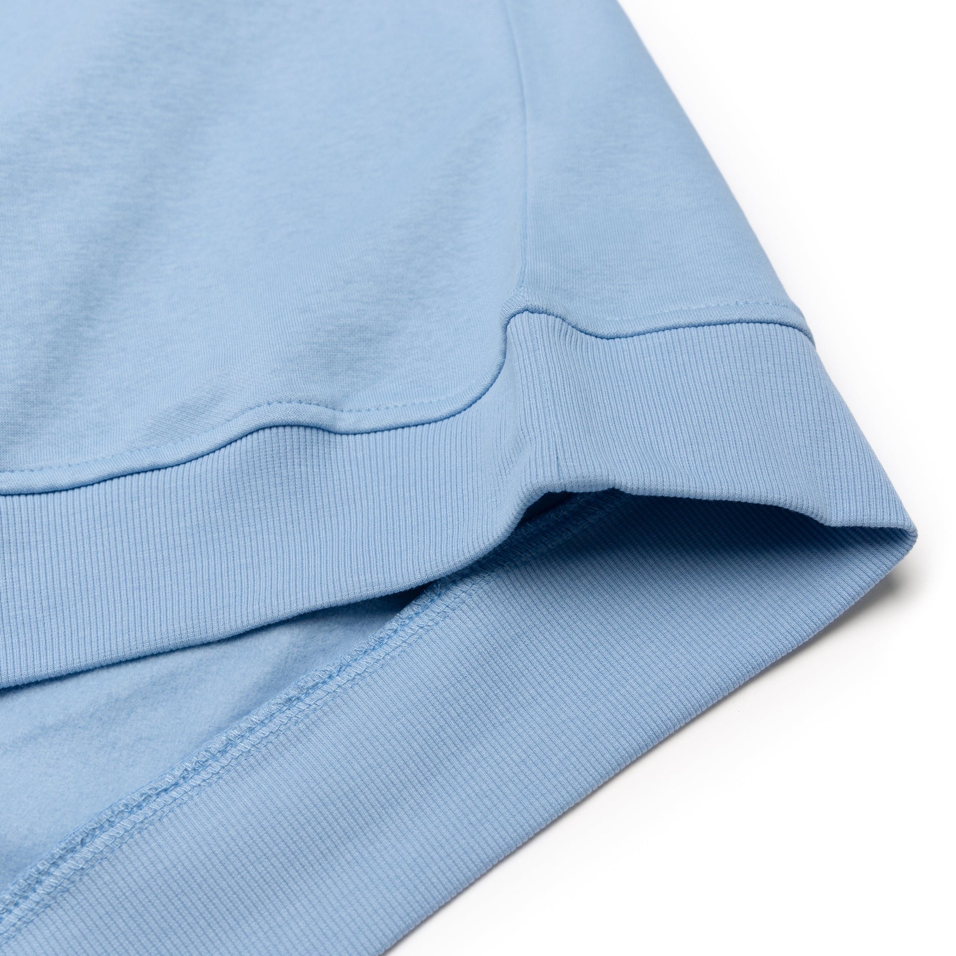 HERO-1020 Unisex Blank Crewneck Sweatshirt - Sky Blue 1020 2021 S/S Adult Blue Crewneck HERO New Tops Unisex