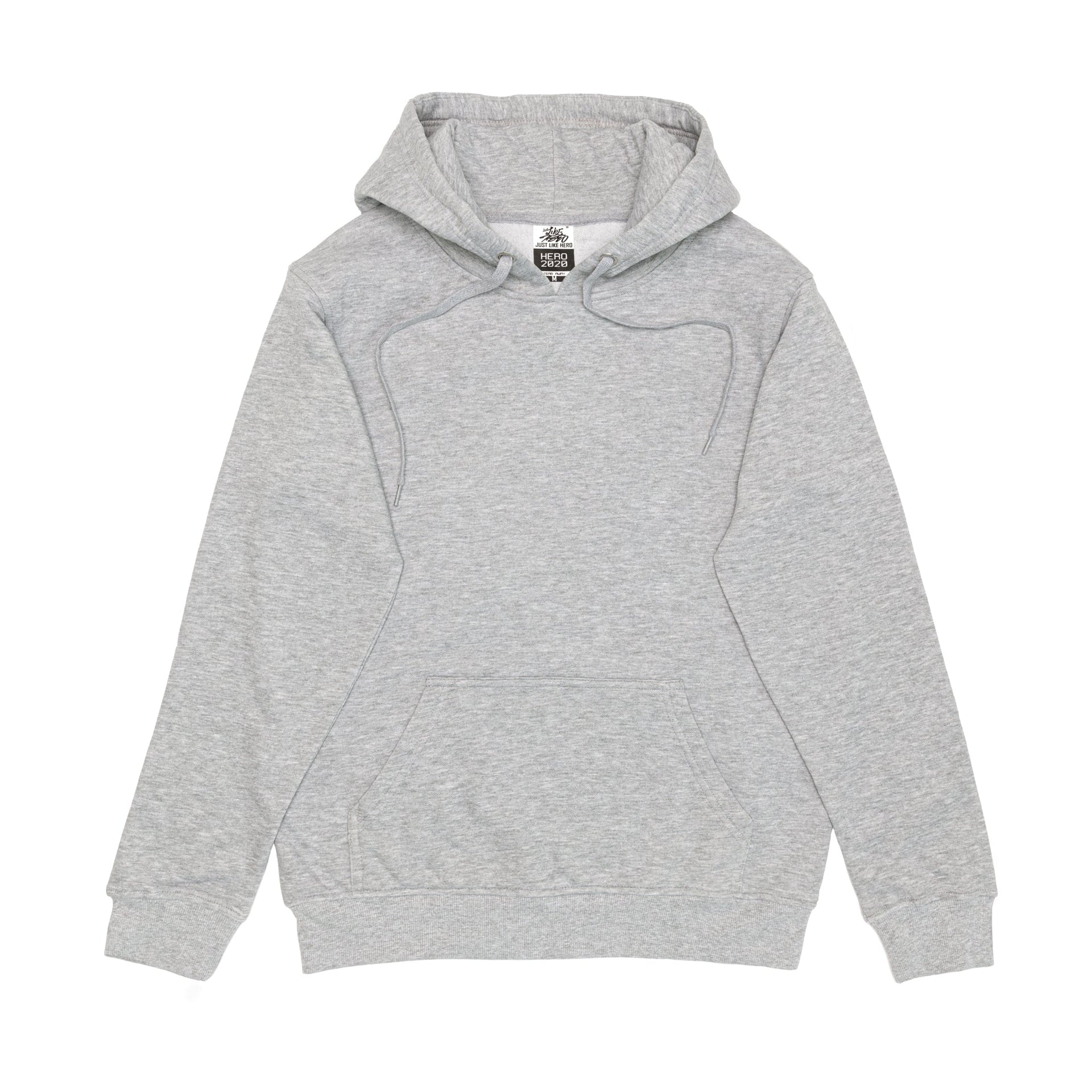 HERO-2020 Unisex Blank Hoodie - Sport Grey 2020 2023 Spring Sales Adult Grey HERO Tops Unisex
