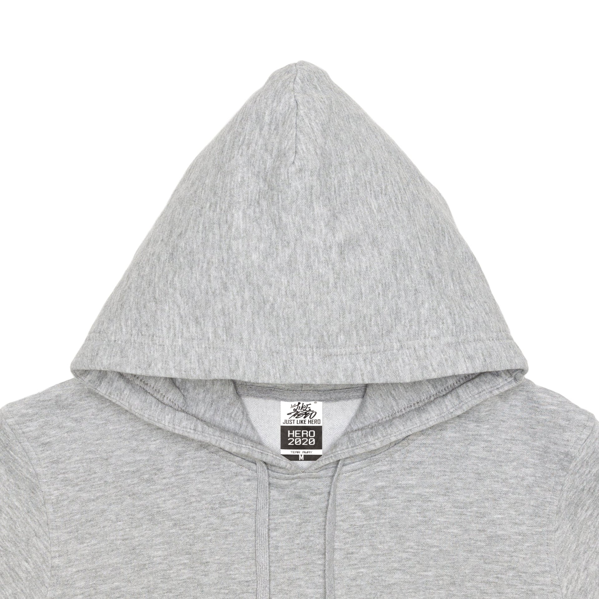 HERO-2020 Unisex Blank Hoodie - Sport Grey 2020 2023 Spring Sales Adult Grey HERO Tops Unisex