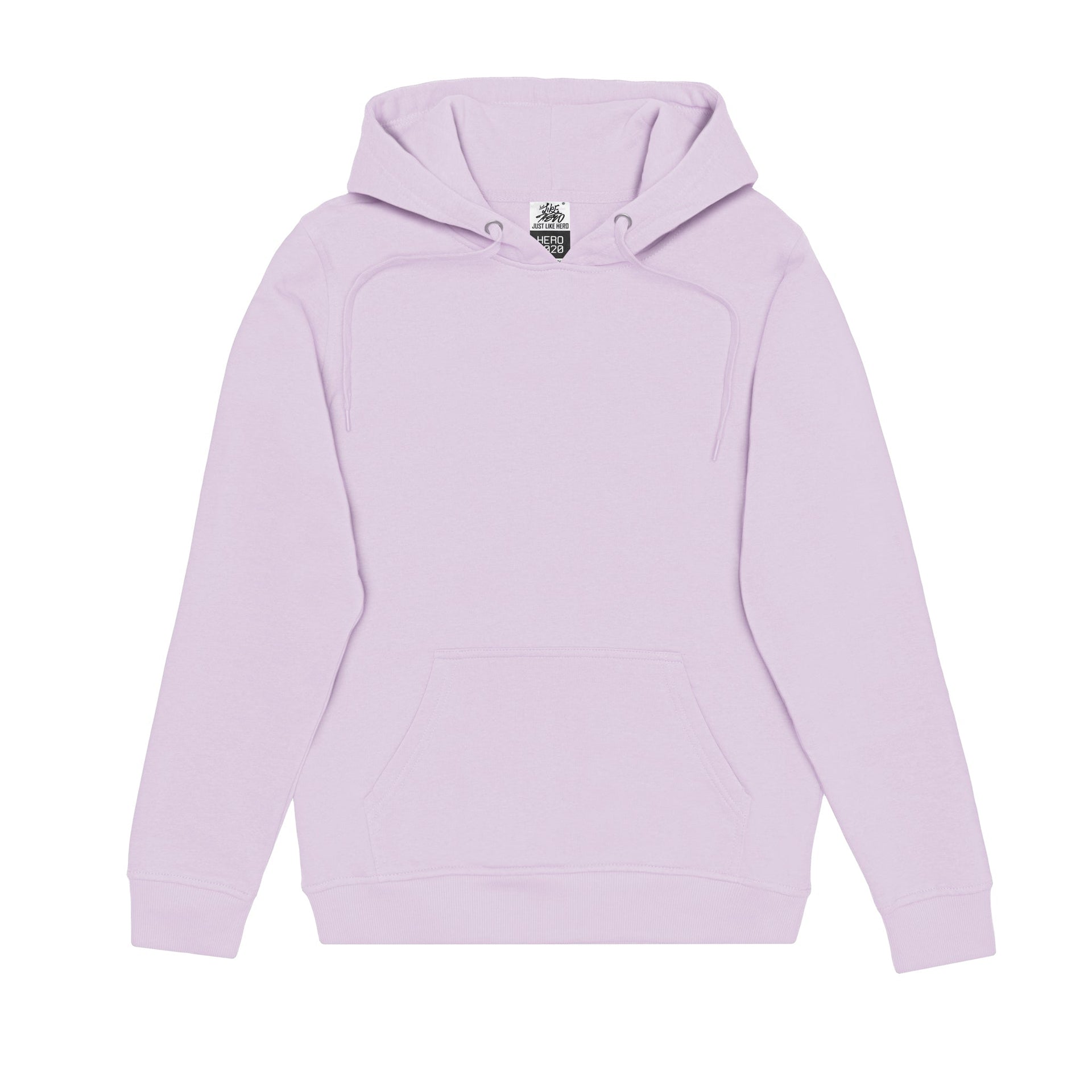 HERO-2020 Unisex Blank Hoodie - Lavender 2020 2021 S/S 3XL 4XL 5XL Adult HERO New Purple Tops Unisex