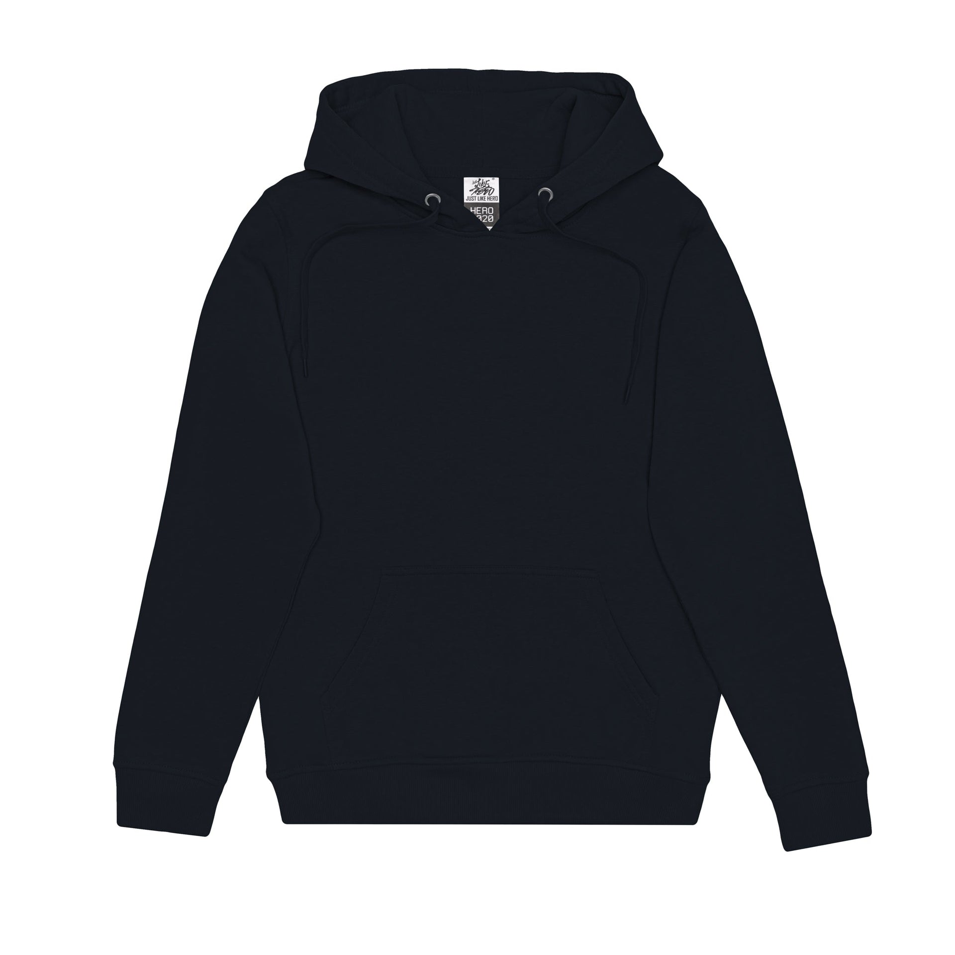 HERO-2020 Unisex Blank Hoodie - Navy Blue 2020 2023 Spring Sales Adult Blue HERO Tops Unisex