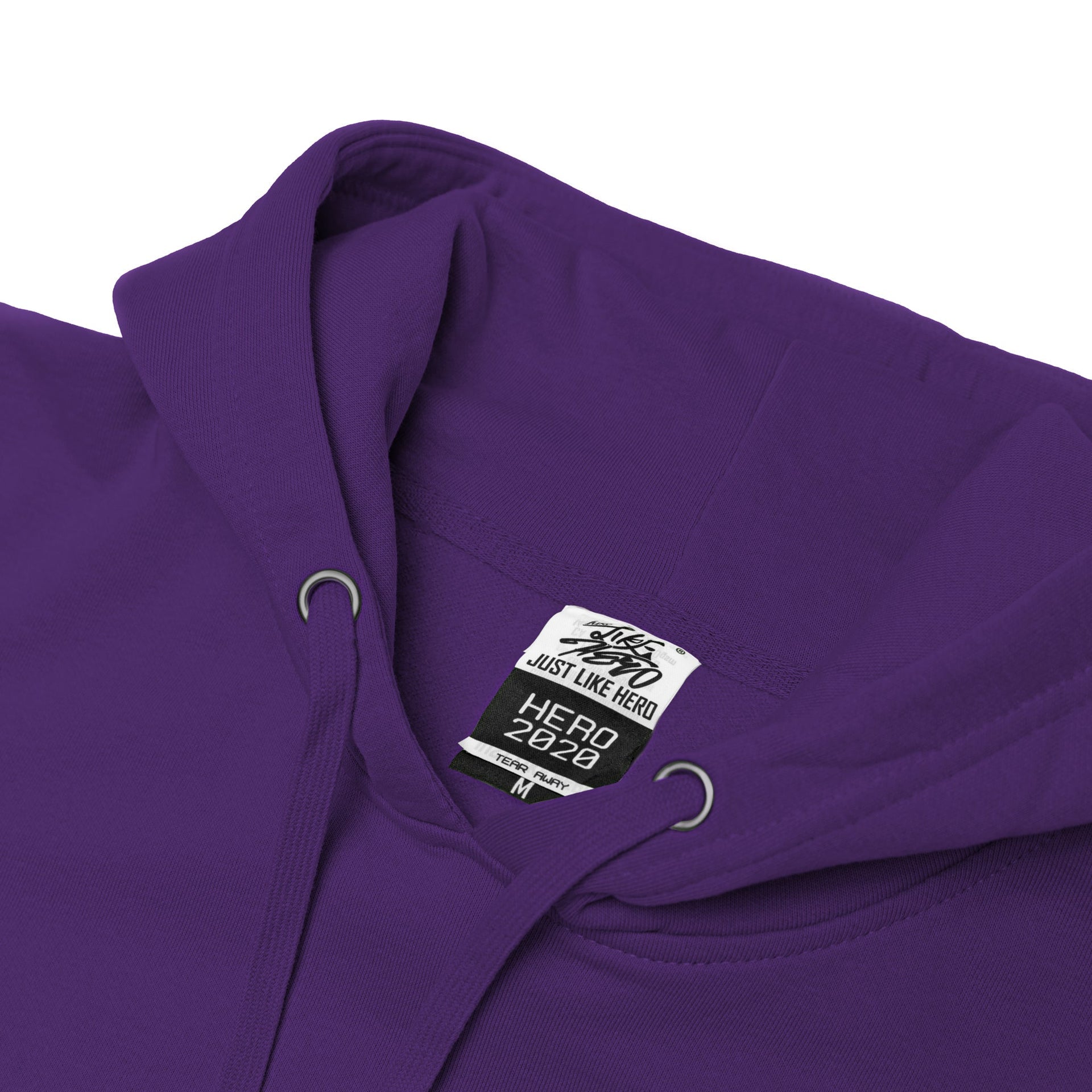 HERO-2020 Unisex Blank Hoodie - Purple 2020 Adult HERO Purple Tops Unisex