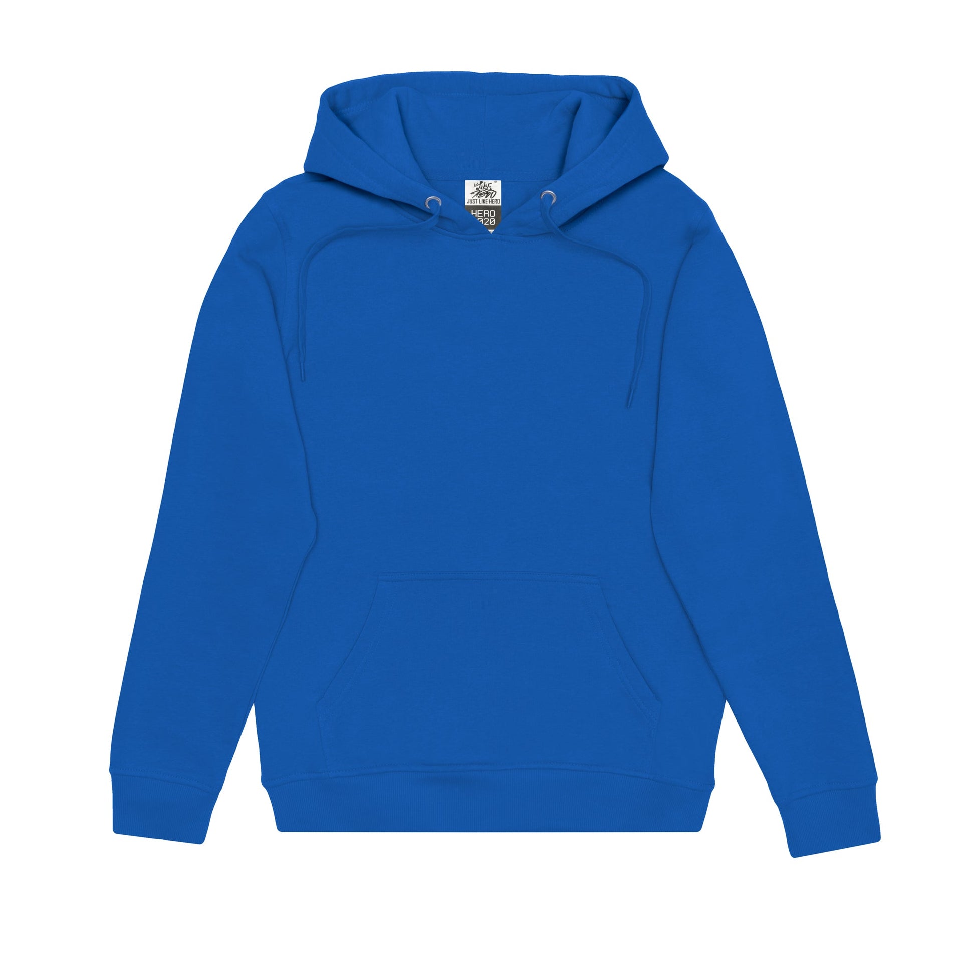 HERO-2020 Unisex Blank Hoodie - Royal Blue 2020 Adult Blue HERO Tops Unisex