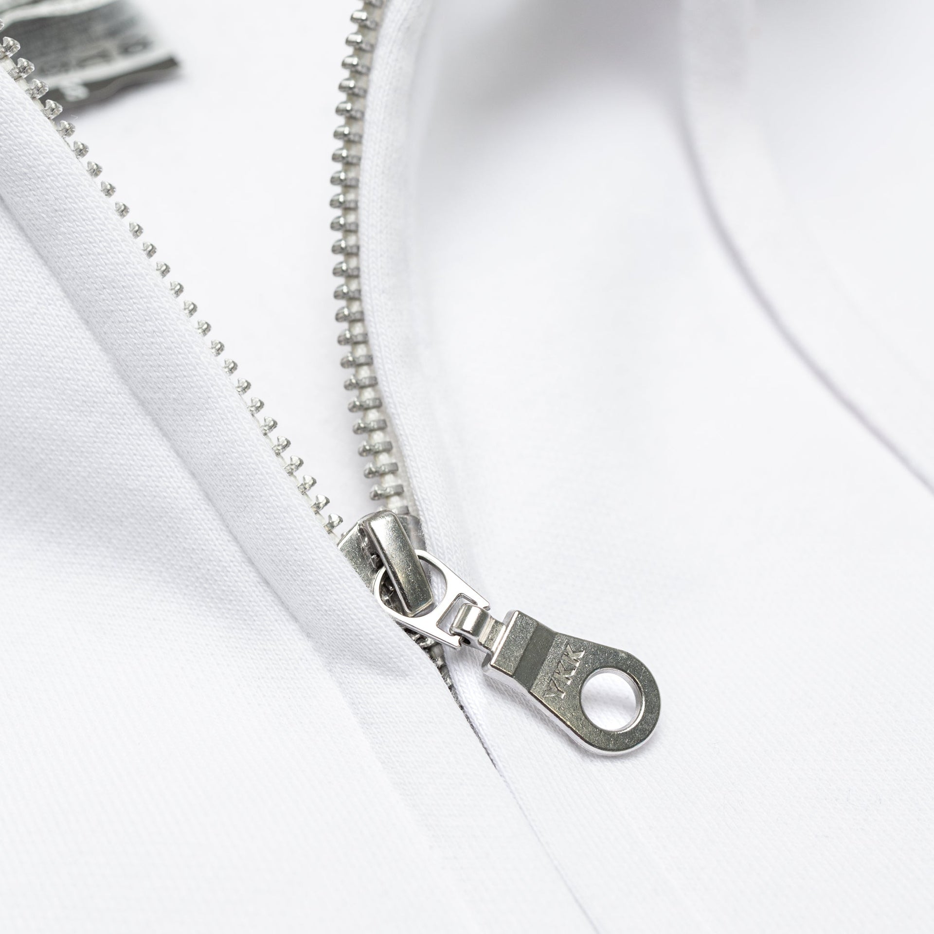 HERO-3020 Unisex Full Zip Hoodie - White 3020 Adult Full-Zip HERO Tops Unisex White