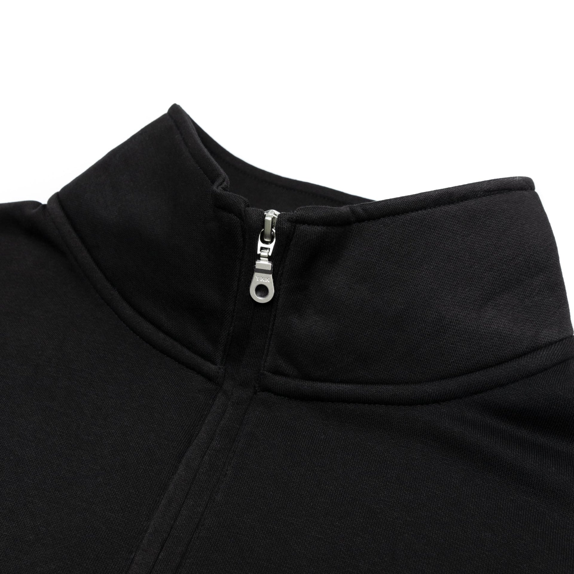 HERO-4020 Unisex Quarter Zip Sweatshirt - Black 4020 Adult Black HERO Quarter Zip Tops Unisex