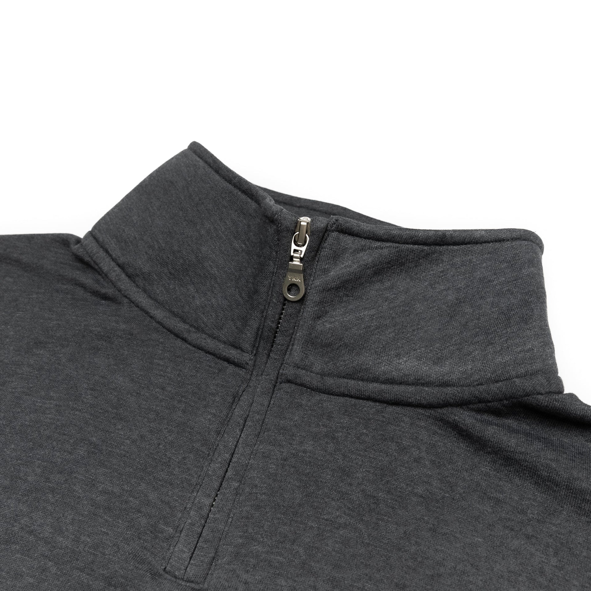 HERO-4020 Unisex Quarter Zip Sweatshirt - Dark Heather 4020 Adult Grey HERO Quarter Zip Tops Unisex