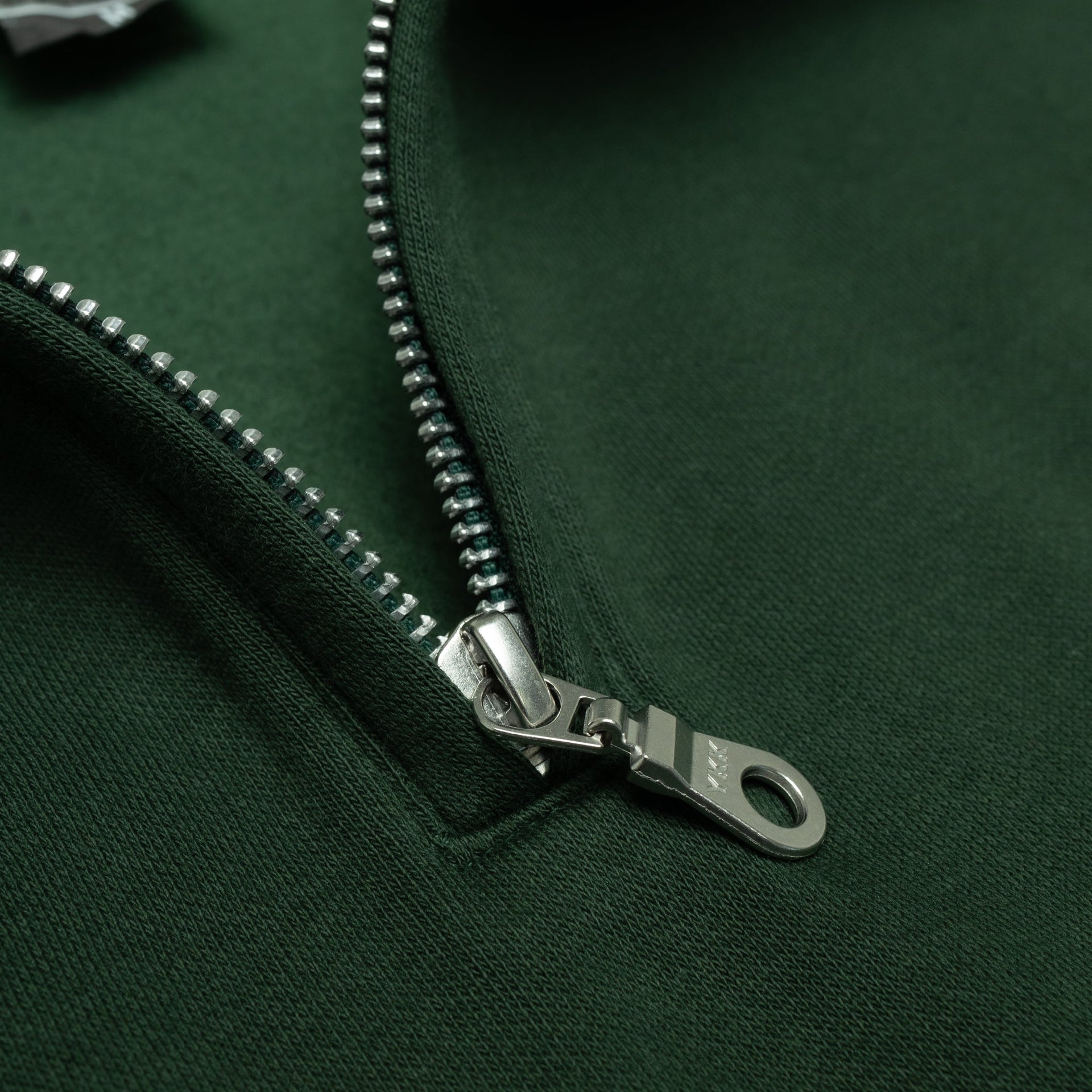 HERO-4020 Unisex Quarter Zip Sweatshirt - Forest Green 4020 Adult Forest Green HERO Quarter Zip Tops Unisex
