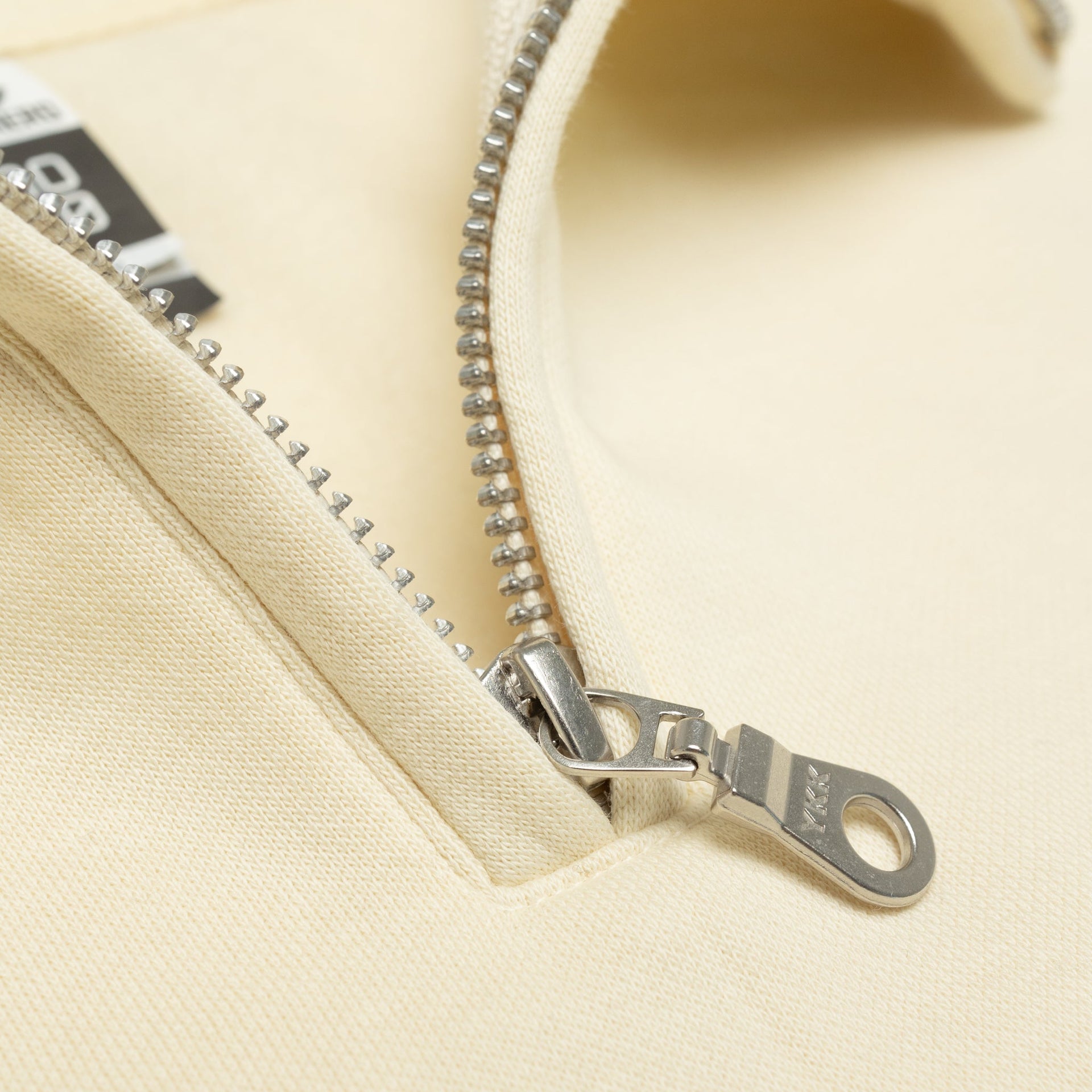 HERO-4020 Unisex Quarter Zip Sweatshirt - Ivory 4020 Adult Black HERO Quarter Zip Tops Unisex