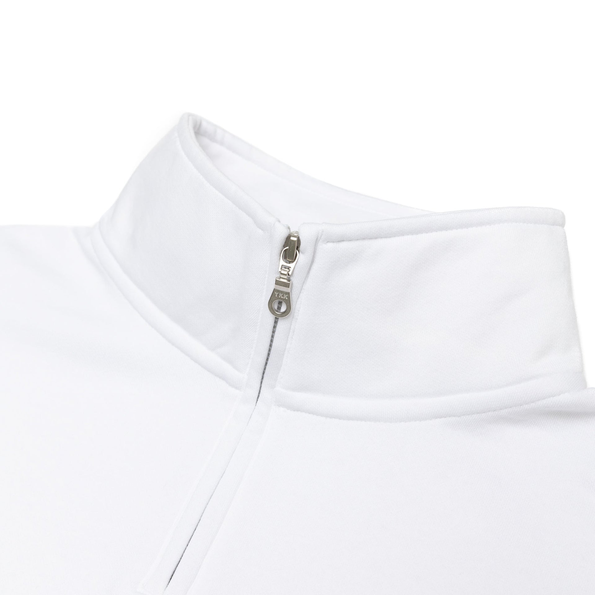 HERO-4020 Unisex Quarter Zip Sweatshirt - White 4020 Adult HERO Quarter Zip Tops Unisex White