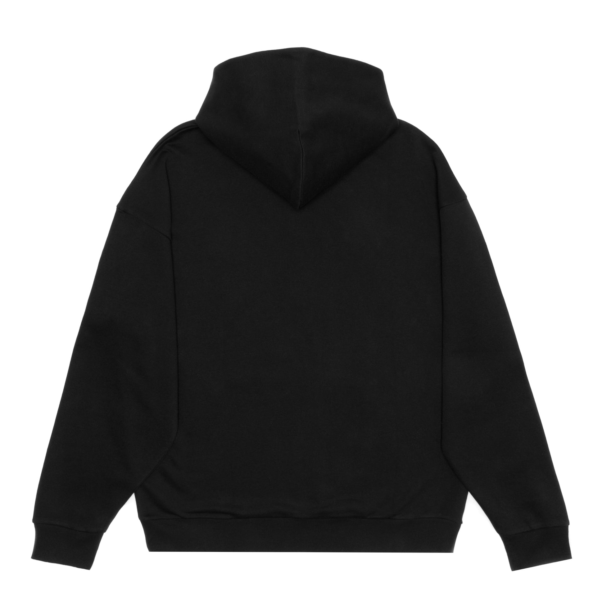 HERO-4220 Unisex Drop Shoulder Scuba 1/2 Zip Hoodie - Black 4220 Adult Black HERO Tops Unisex