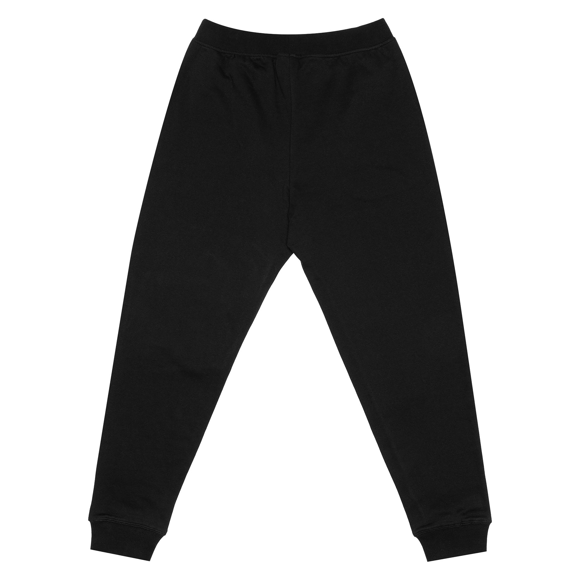 HERO-5020R Unisex Joggers - Black (Relaxed Fit) 2023 Spring Sales 5020R Adult Black Bottoms HERO