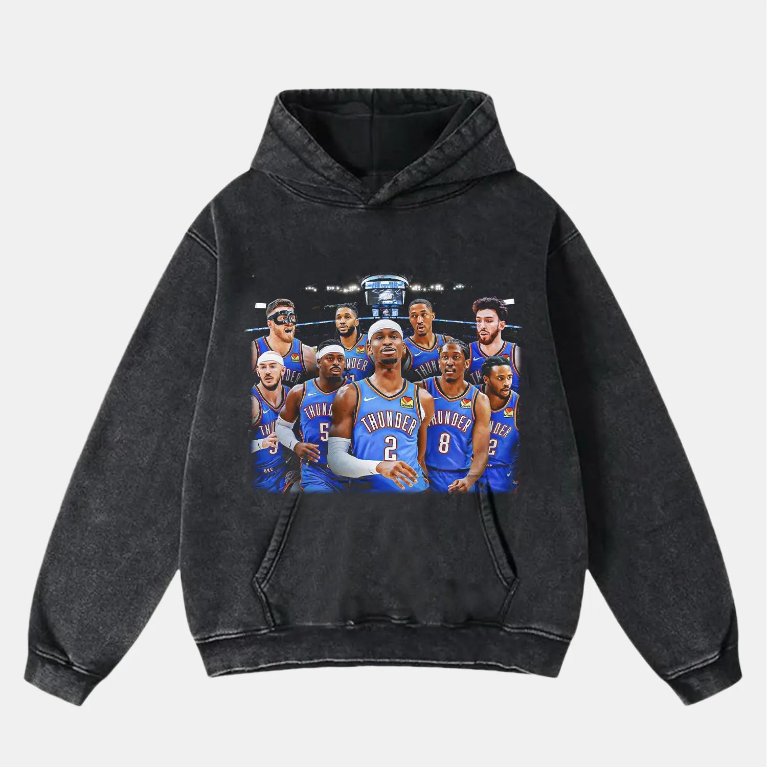 OKCTHUNDER VINTAGE CLOTHES 06.17 PEPPER HOODIE BASKETBALL NBA SPORT
