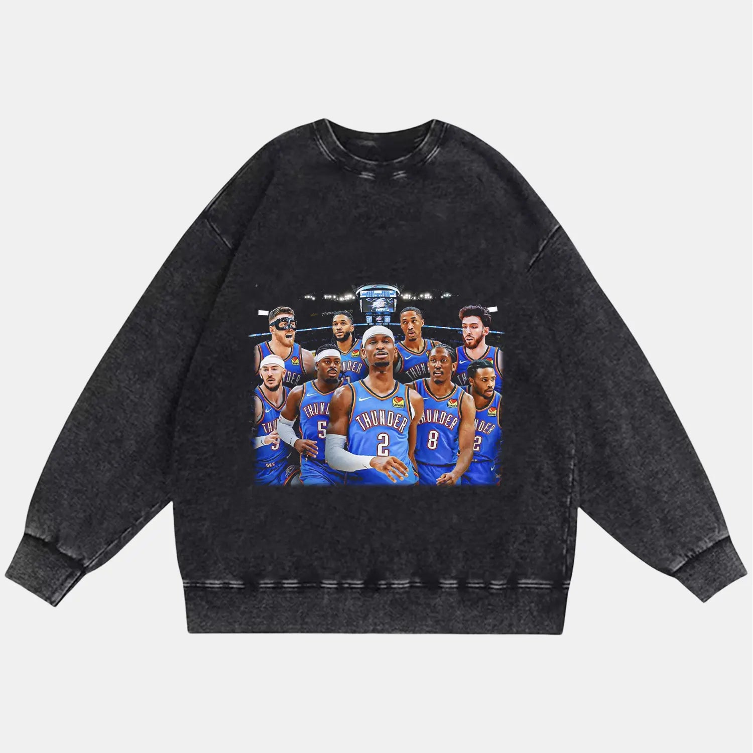 OKCTHUNDER VINTAGE CLOTHES 06.17 PEPPER SWEATSHIRT BASKETBALL NBA SPORT