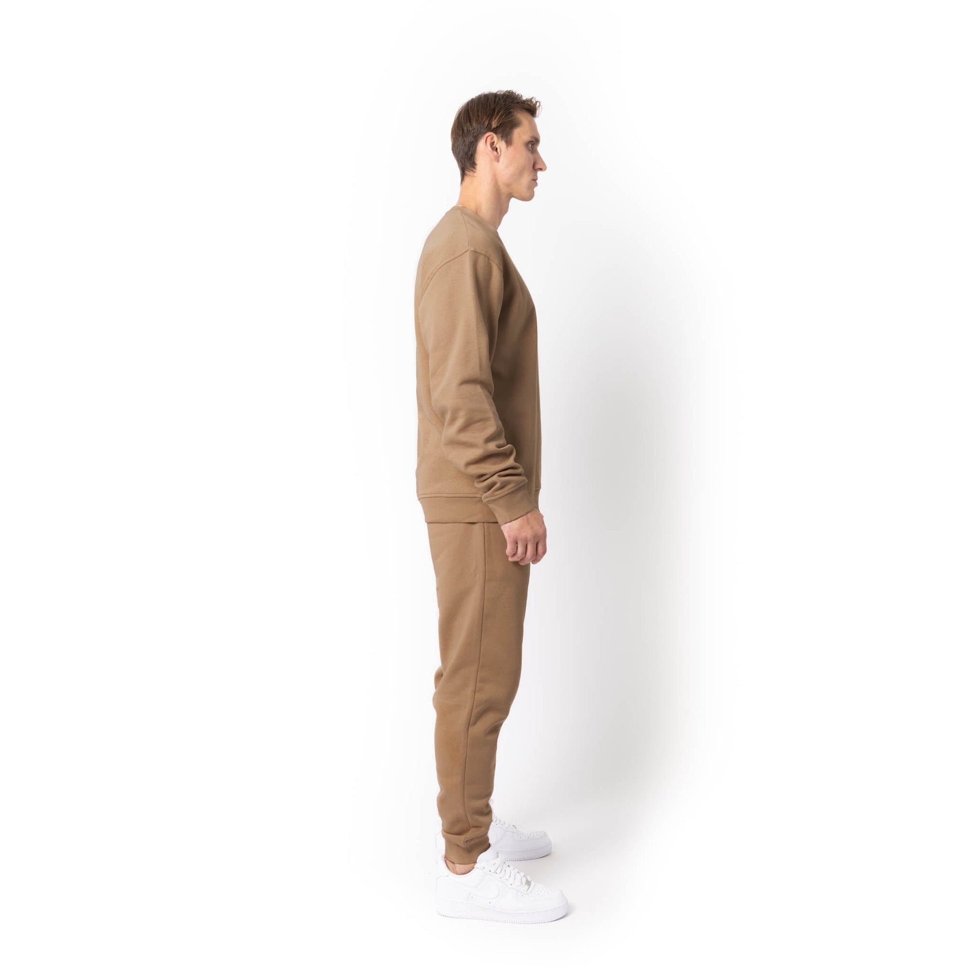 HERO-1020 Unisex Blank Crewneck Sweatshirt - Clay 1020 2021 F/W Adult Crewneck HERO New Tops Unisex