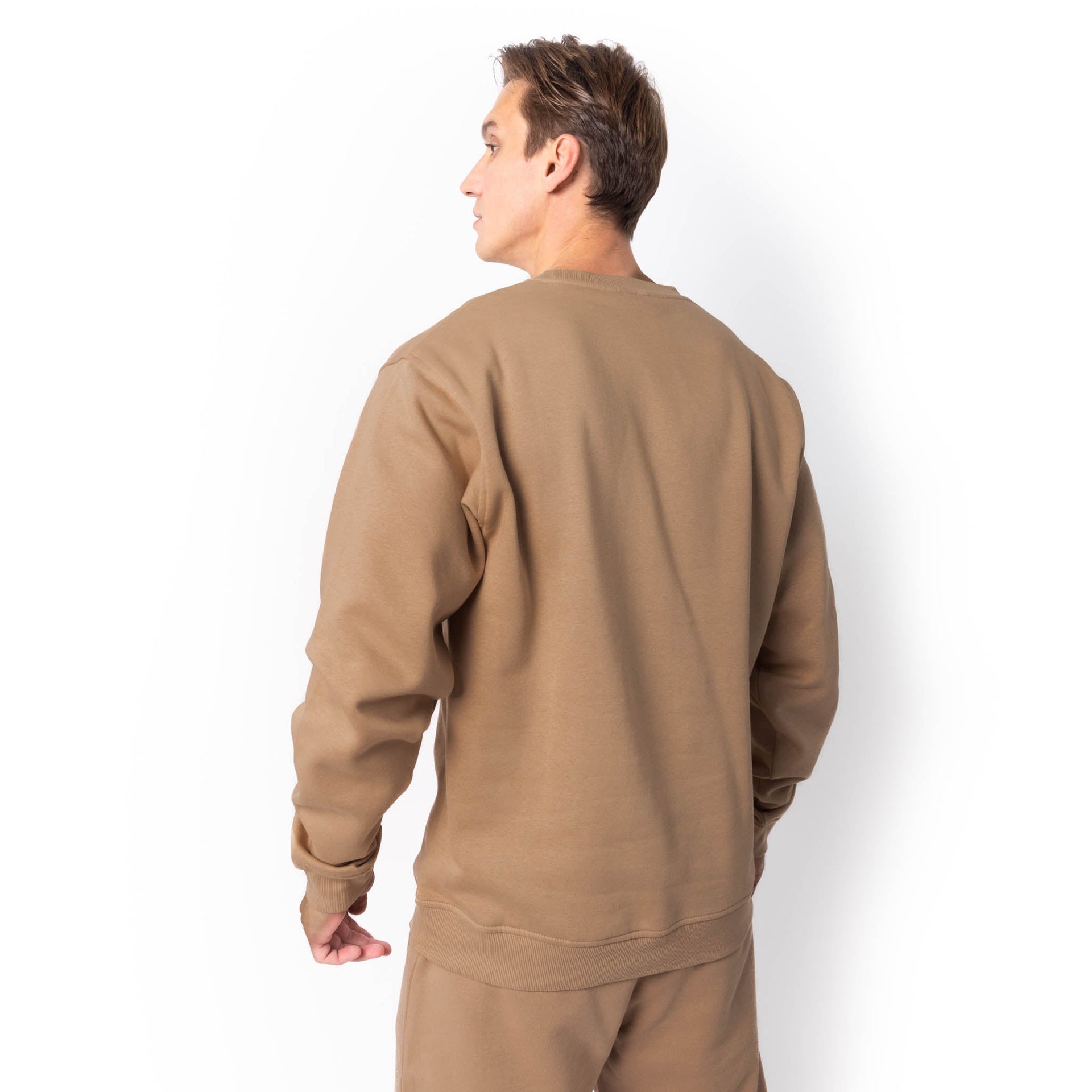 HERO-1020 Unisex Blank Crewneck Sweatshirt - Clay 1020 2021 F/W Adult Crewneck HERO New Tops Unisex