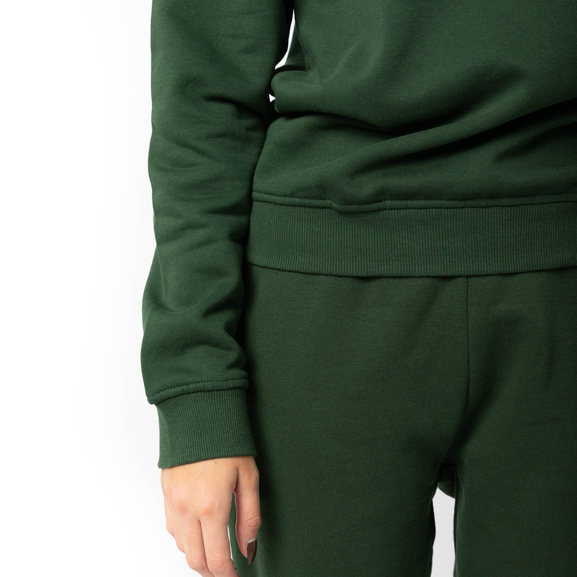 HERO-4020 Unisex Quarter Zip Sweatshirt - Forest Green 4020 Adult Forest Green HERO Quarter Zip Tops Unisex