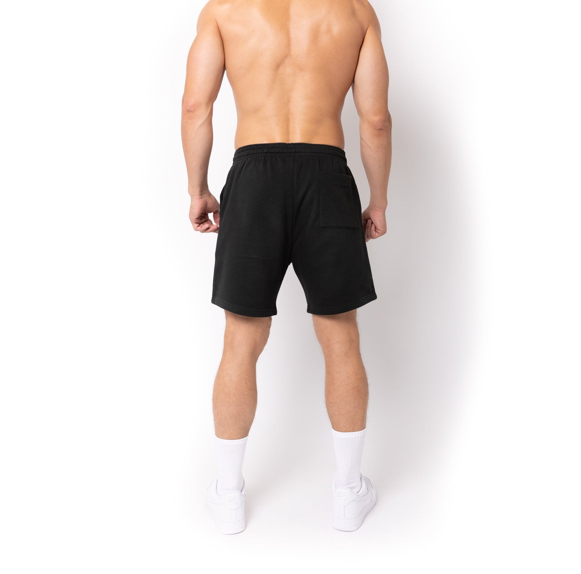HERO-6020 7" Sweatshorts - Black 6020 Adult Bottoms HERO