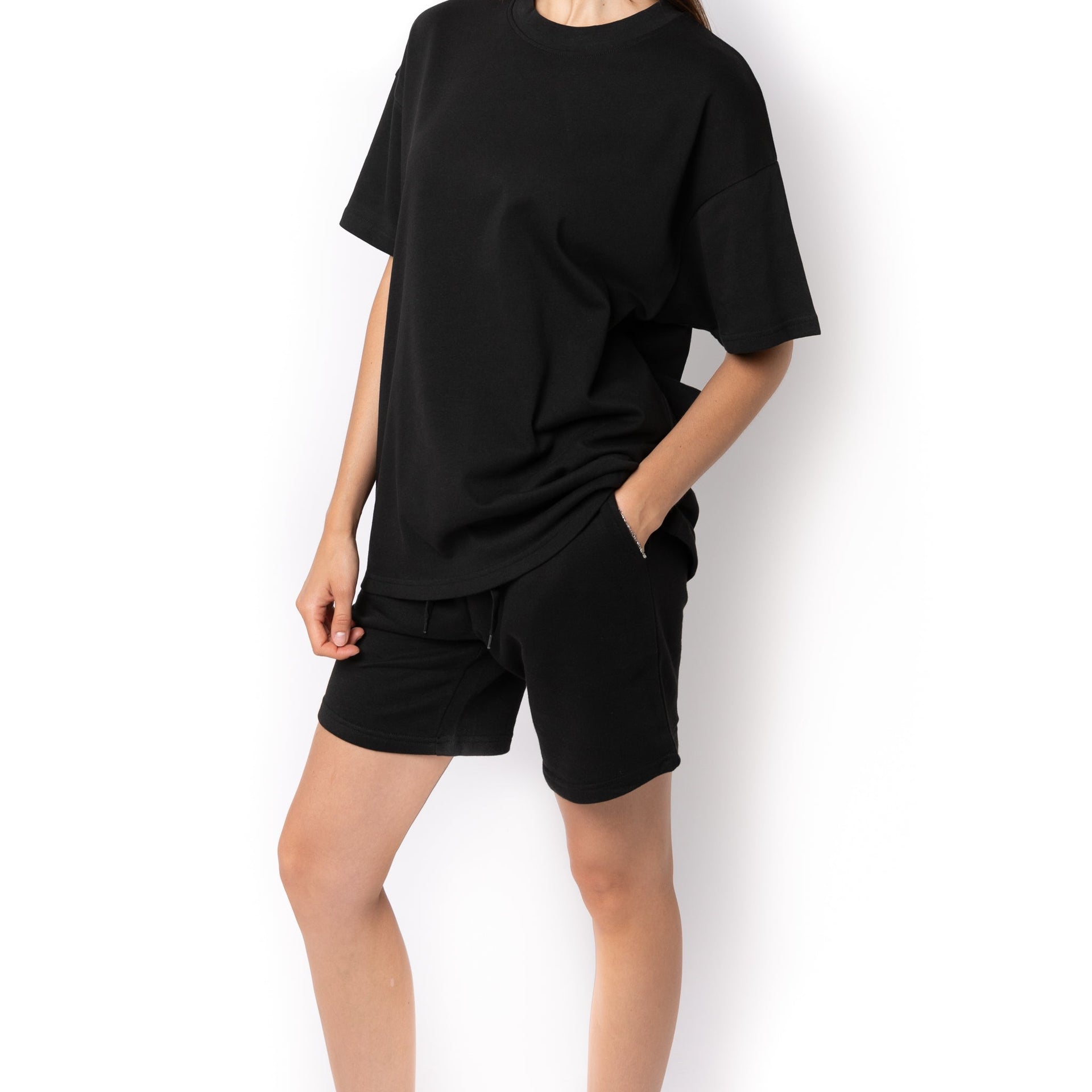 HERO-6020 7" Sweatshorts - Black 6020 Adult Bottoms HERO