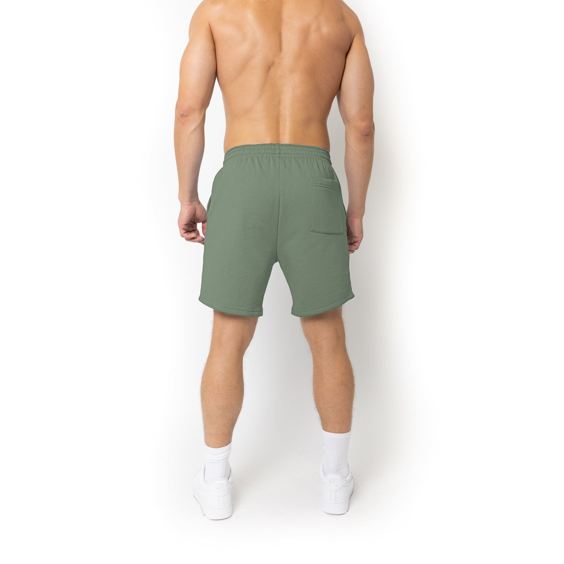 HERO-6020 7" Sweatshorts - Dusty Green 6020 Adult Bottoms HERO