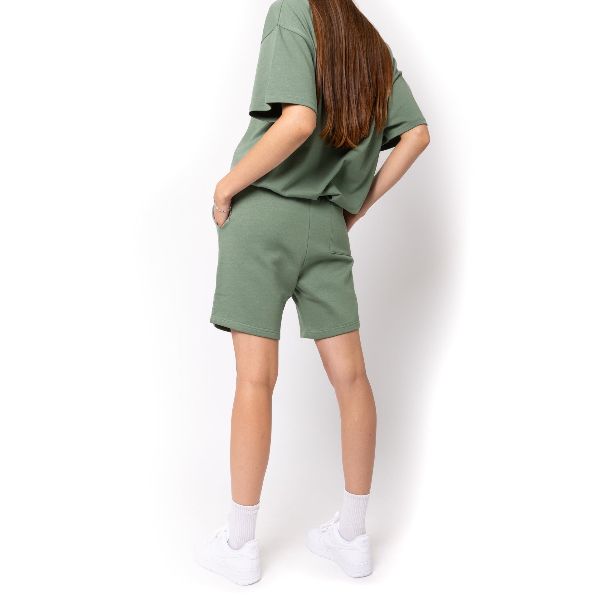 HERO-6020 7" Sweatshorts - Dusty Green 6020 Adult Bottoms HERO