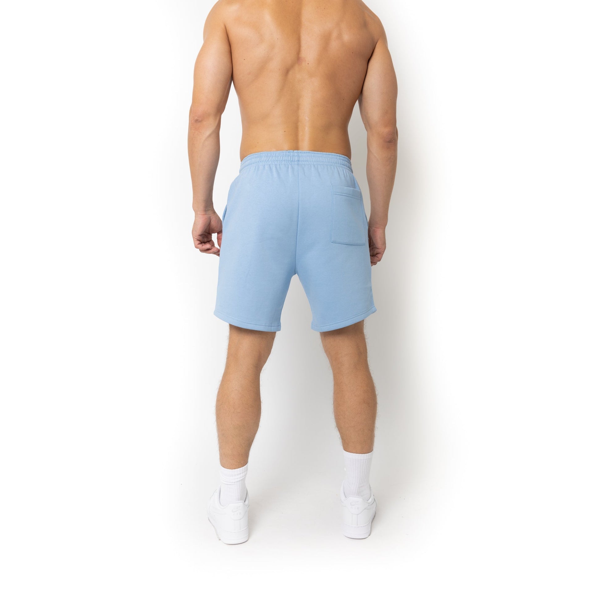 HERO-6020 7" Sweatshorts - Sky Blue 6020 Adult Bottoms HERO
