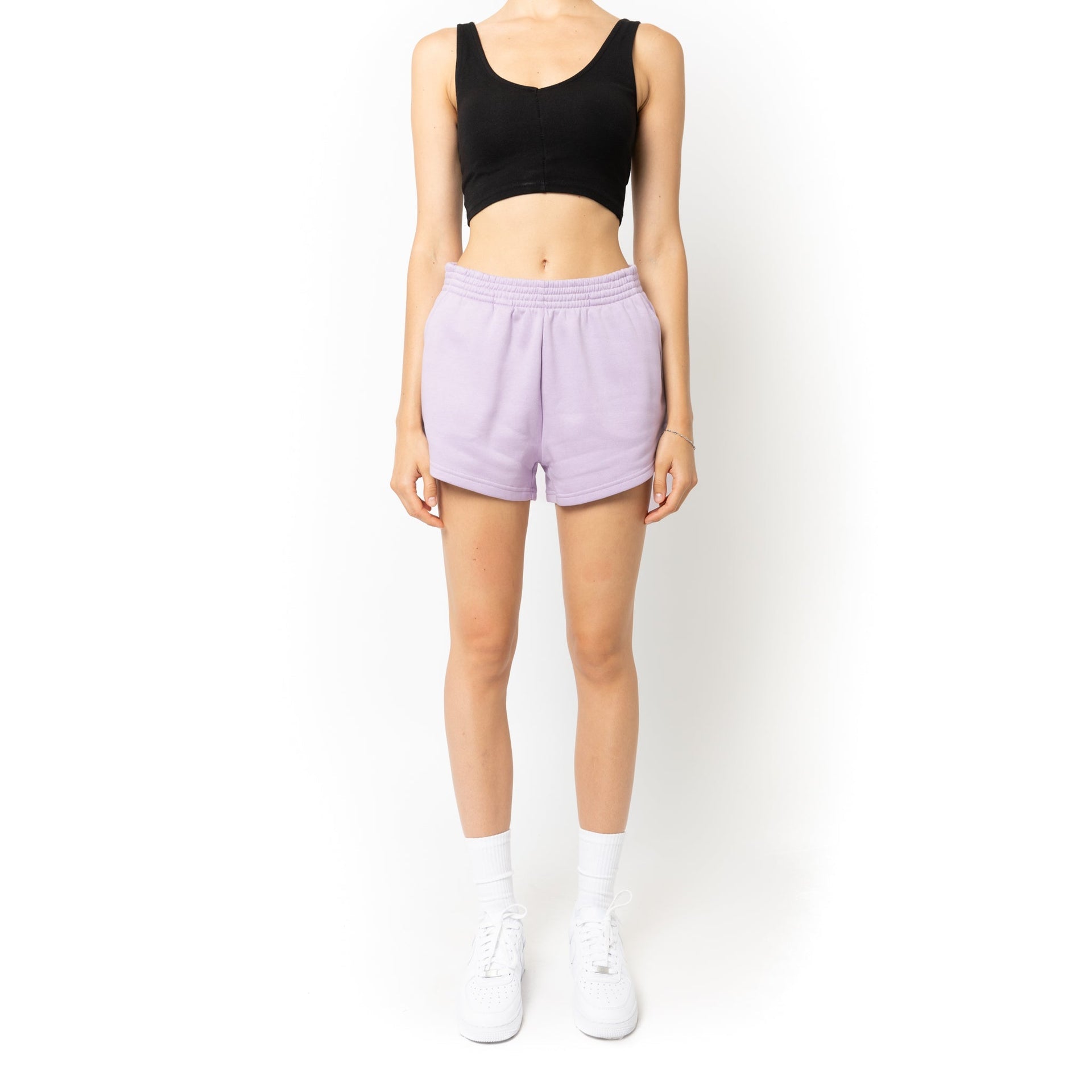 HERO-7020 3" Sweatshorts - Lavender 7020 Adult Bottoms HERO Unisex