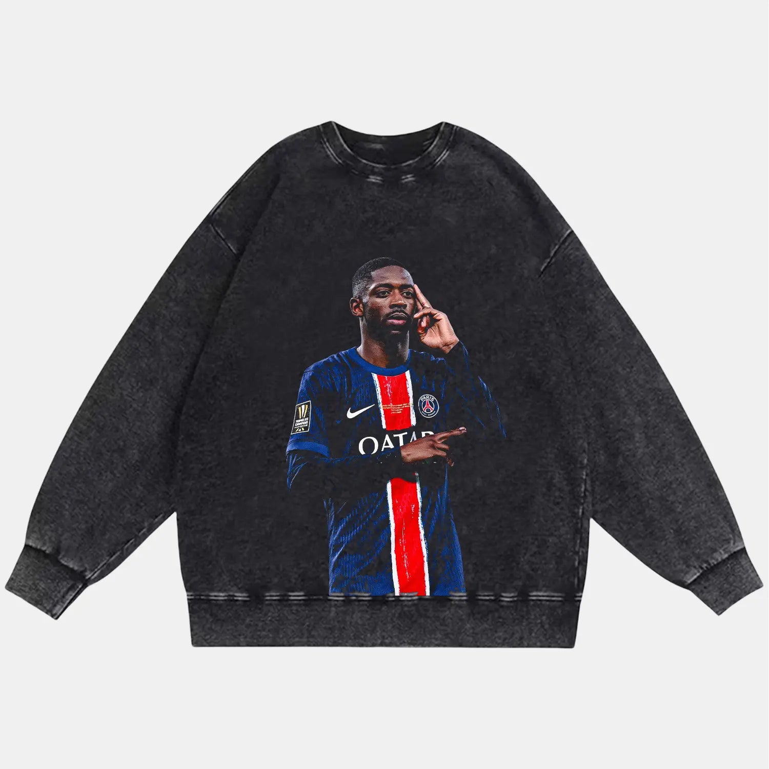 OUSMANE DEMBÉLÉ VINTAGE CLOTHES SOCCER SPORT