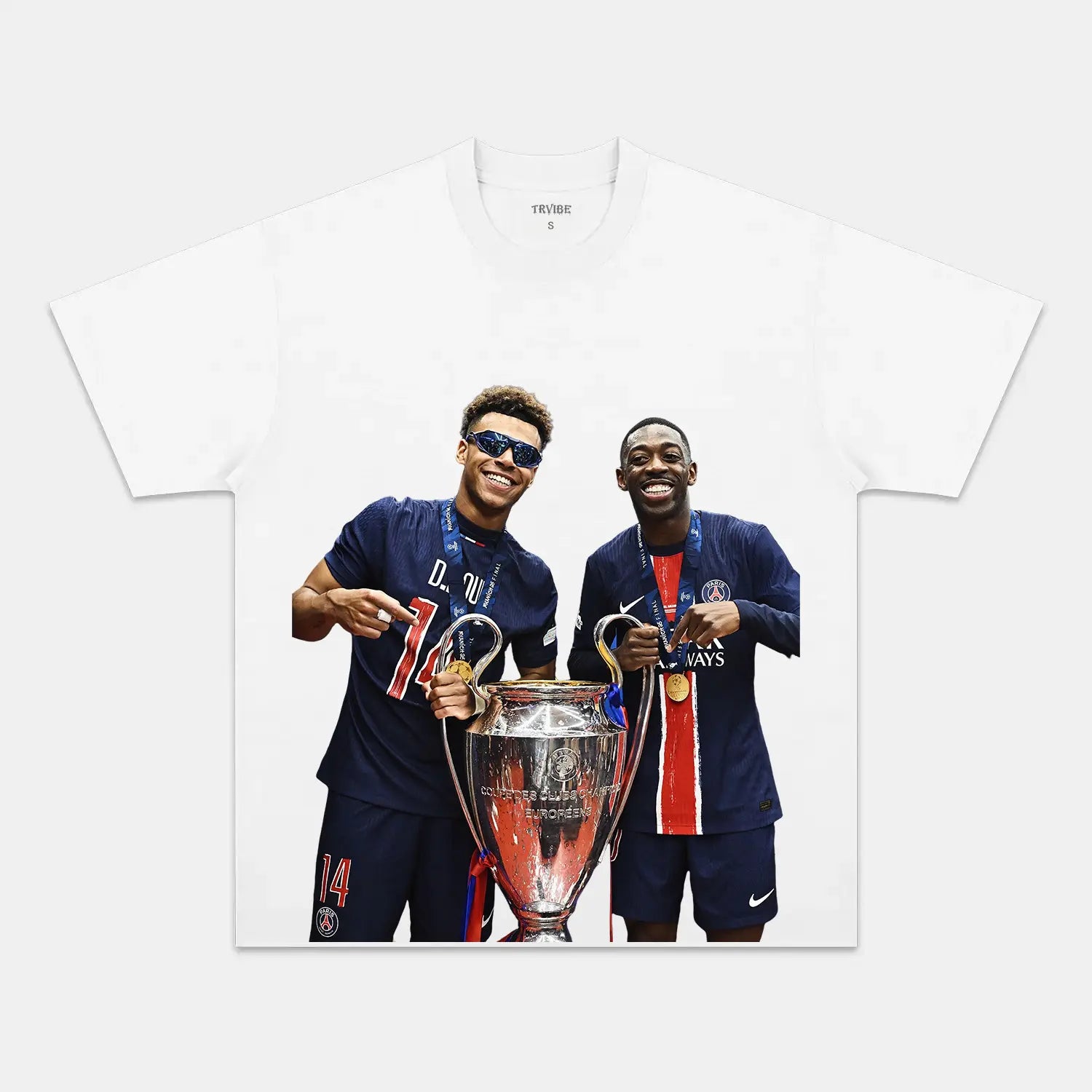 OUSMANE DEMBÉLÉ & DESIRE DOUE VINTAGE CLOTHES SOCCER SPORT