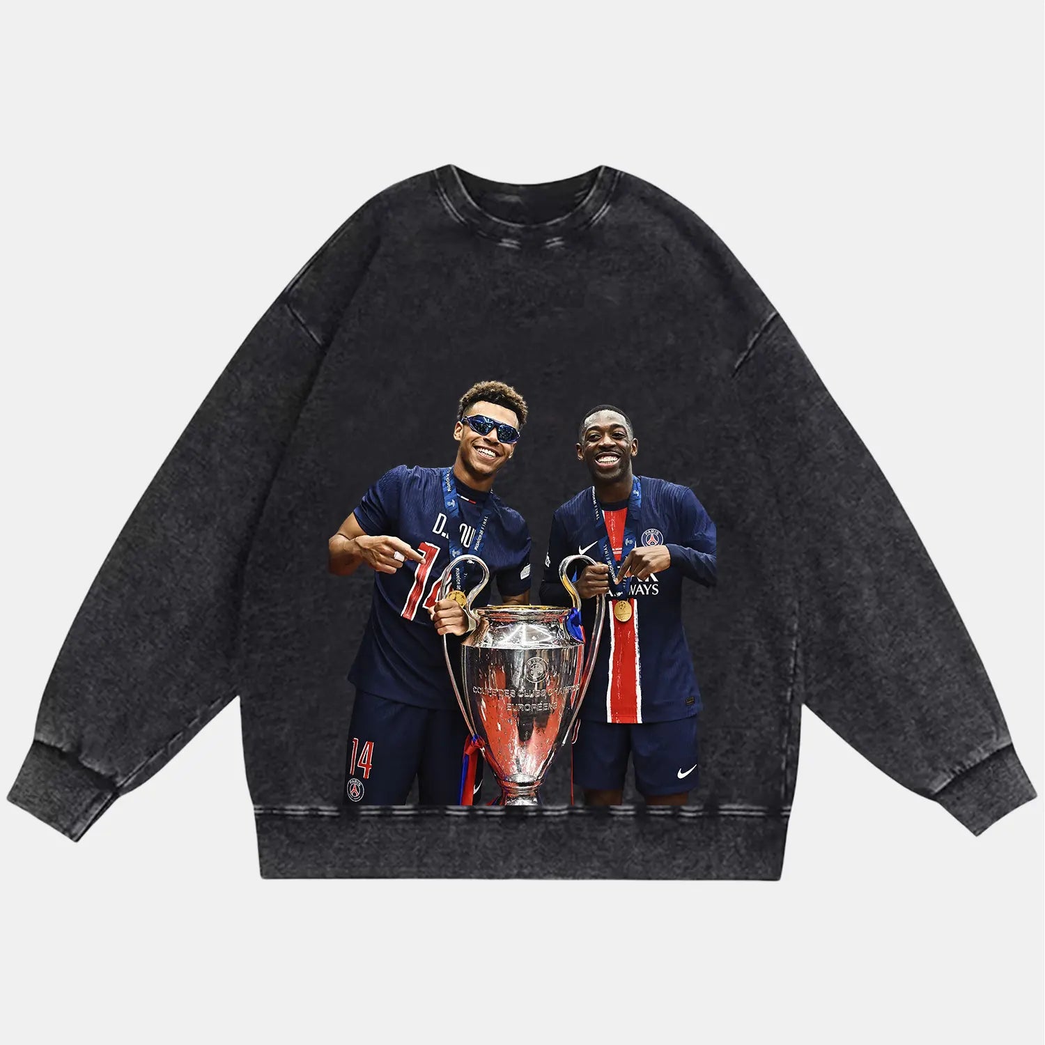 OUSMANE DEMBÉLÉ & DESIRE DOUE VINTAGE CLOTHES SOCCER SPORT