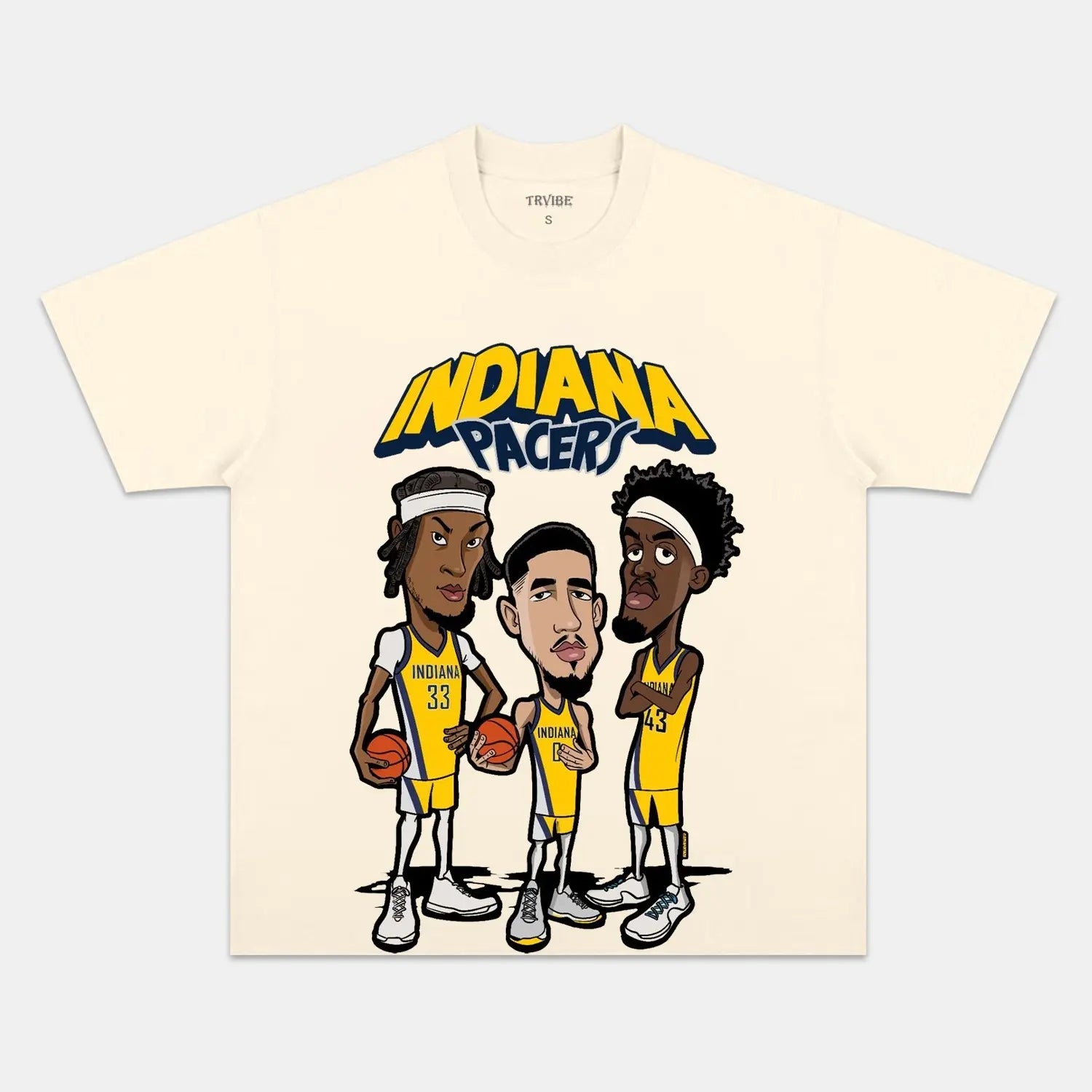 PACERS 2.0 TEE 05.30 IVORY TEE BASKETBALL NBA SPORT