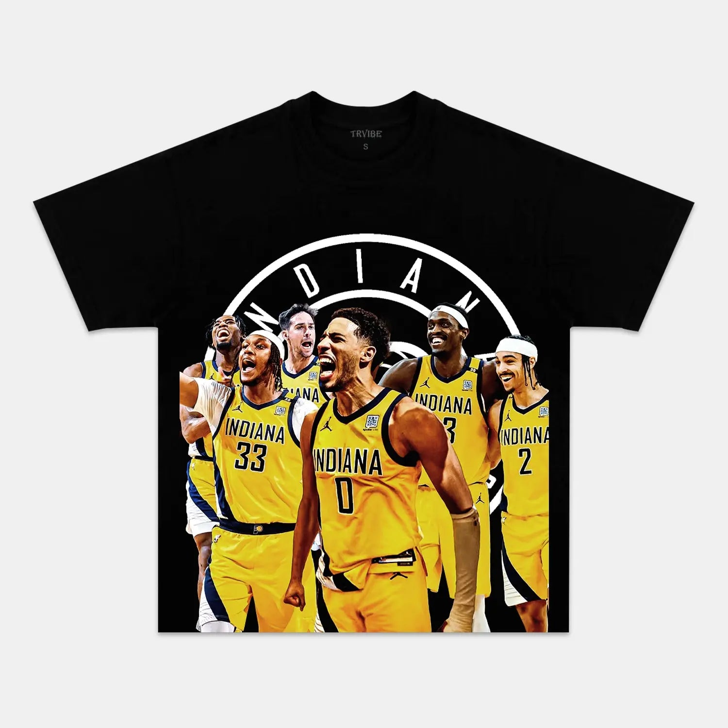 PACERS TEE 05.30 BLACK TEE BASKETBALL NBA SPORT