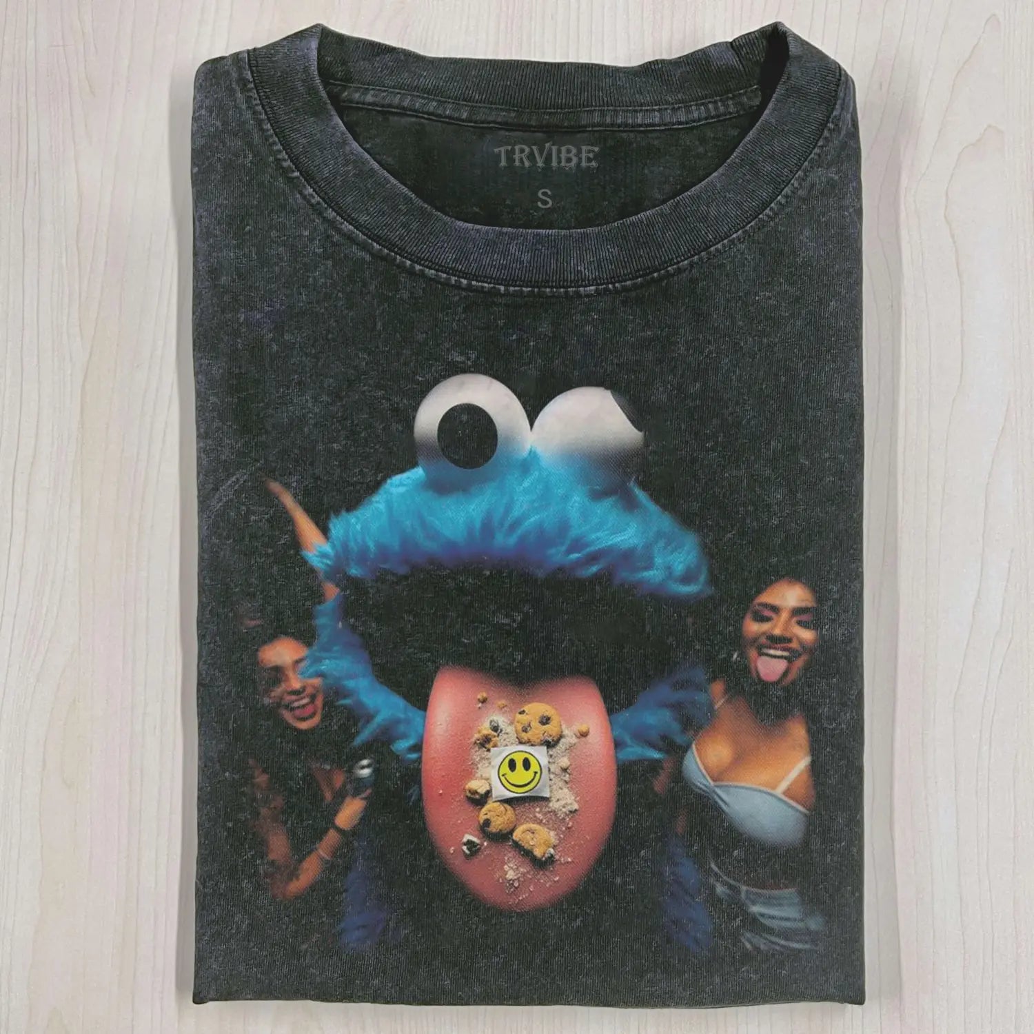 PARTY COOKIE MONSTER – WILD AND FUNNY T-SHIRT FUNNY HUMOR