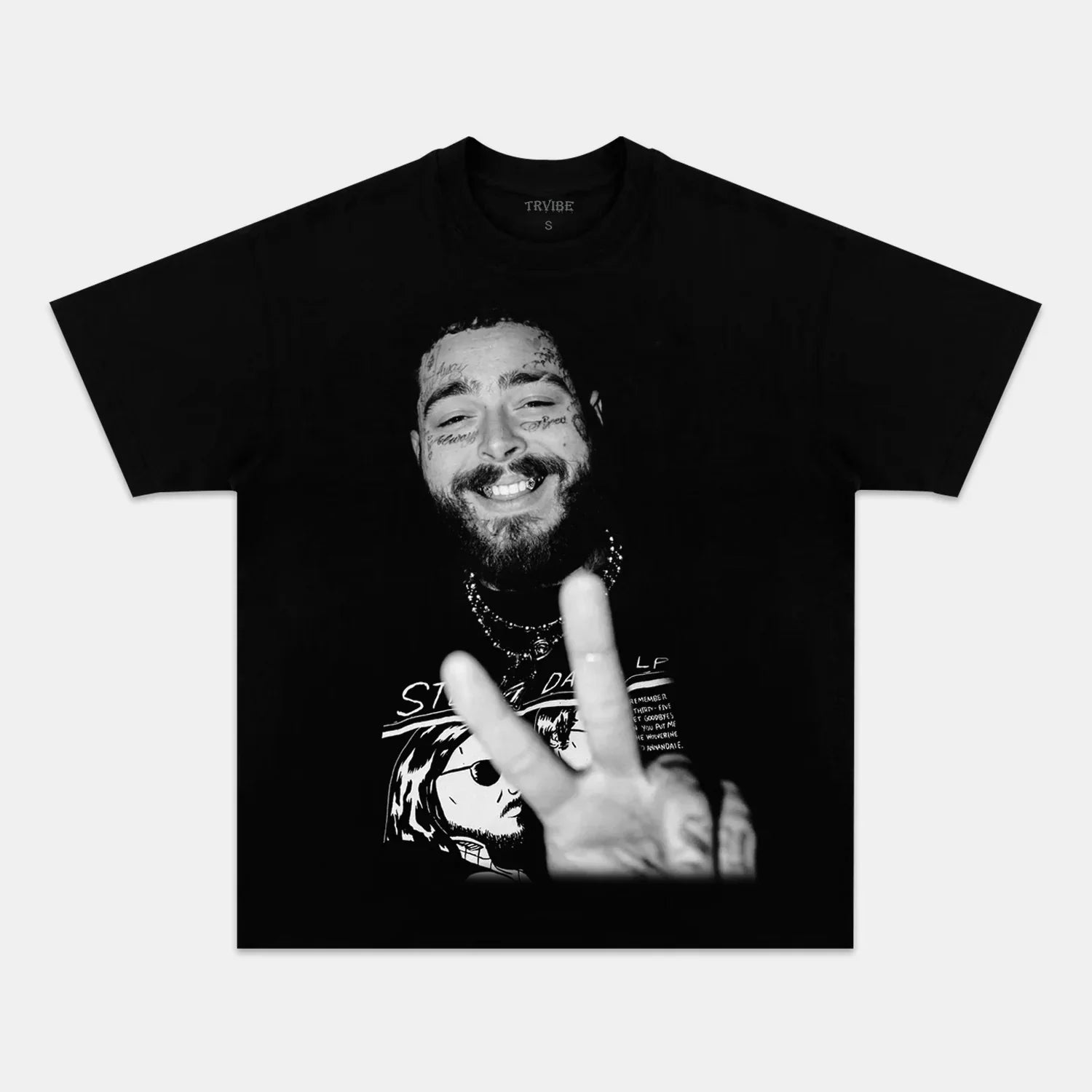 POST MALONE TEE V5 MUSIC POP
