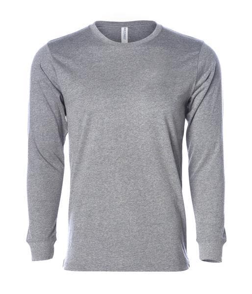 PRM12LSB - Long Sleeve Special Blend T-Shirt CLOSE OUT PRM CLOSEOUT COTTON / POLYESTER INDEPENDENT LONG SLEEVE TEES LONG SLEEVES MEN mens ON SALE REGULAR tearaway