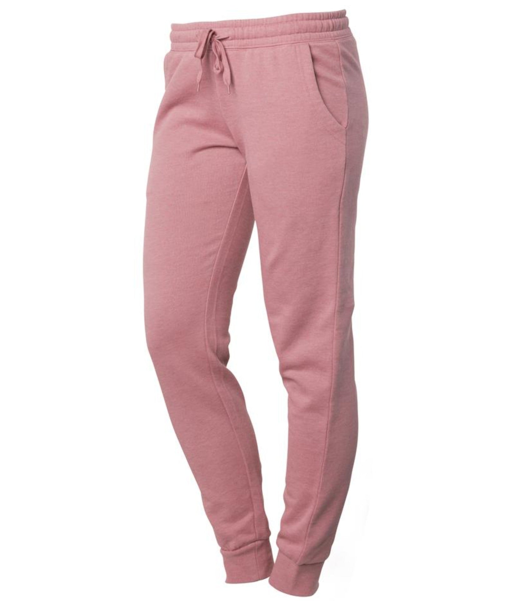 PRM20PNT - Women's California Wave Wash Sweatpant Dusty Pink BOTTOMS CALI WAVE WASH Casual Wear COTTON / POLYESTER INDEPENDENT jogger pant PANTS PREMIUM PRM PRM20 PRM20PNT REGULAR Sweat WOMEN