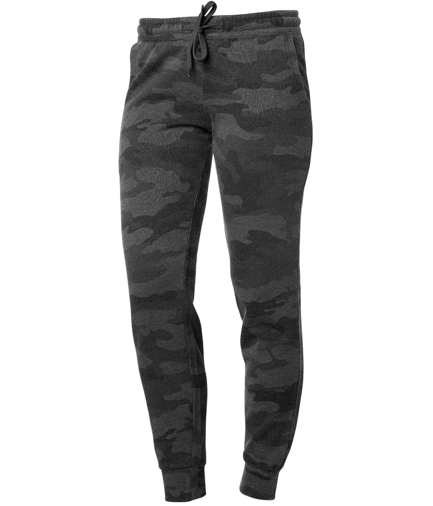 PRM20PNT - Women's California Wave Wash Sweatpant Black Camo Heather BOTTOMS CALI WAVE WASH Casual Wear COTTON / POLYESTER INDEPENDENT jogger pant PANTS PREMIUM PRM PRM20 PRM20PNT REGULAR Sweat WOMEN
