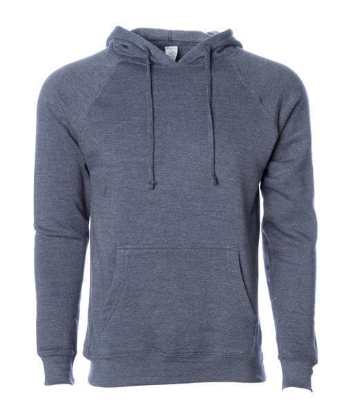 PRM33SBP - Special Blend Raglan Hooded Pullover Midnight Heather BASIC FLEECE COTTON / POLYESTER FITTED hoodie INDEPENDENT PREMIUM PRM33 PULLOVERS shsdparentproduct SPECIAL BLEND tearaway UNISEX