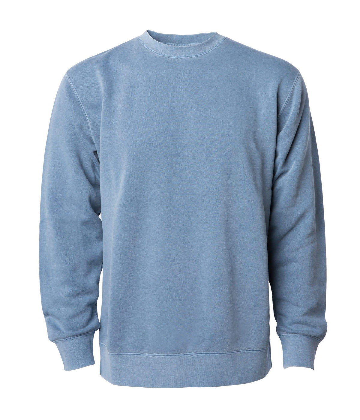 INDEPENDENT Unisex Midweight Pigment Dyed Crew Neck