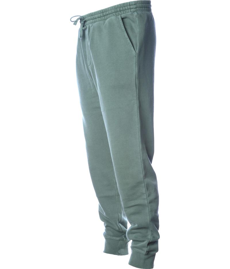PRM50PTPD - Men's Pigment Dyed Fleece Pant Pigment Alpine Green BOTTOMS Casual Wear COTTON / POLYESTER DYE INDEPENDENT jogger MEN mens pant PANTS PIGMENT Pigment Dye PIGMENT DYES PREMIUM PRM PRM50 REGULAR Sweat