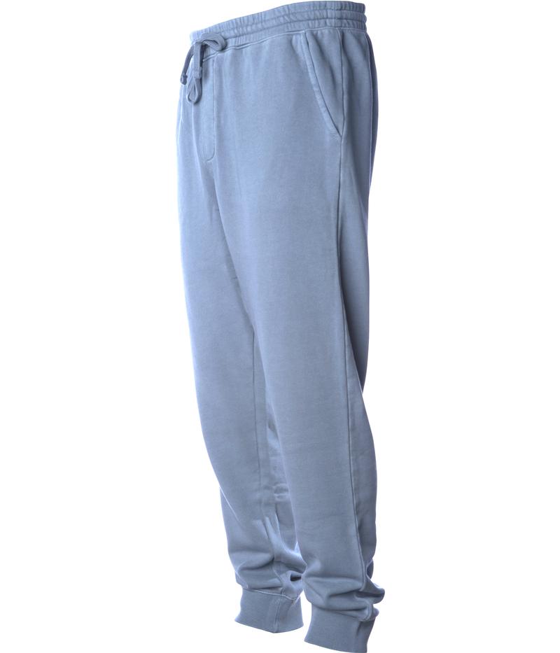 INDEPENDENT PRM50PTPD, Men's Pigment Dyed Fleece Pant, Pigment Slate Blue