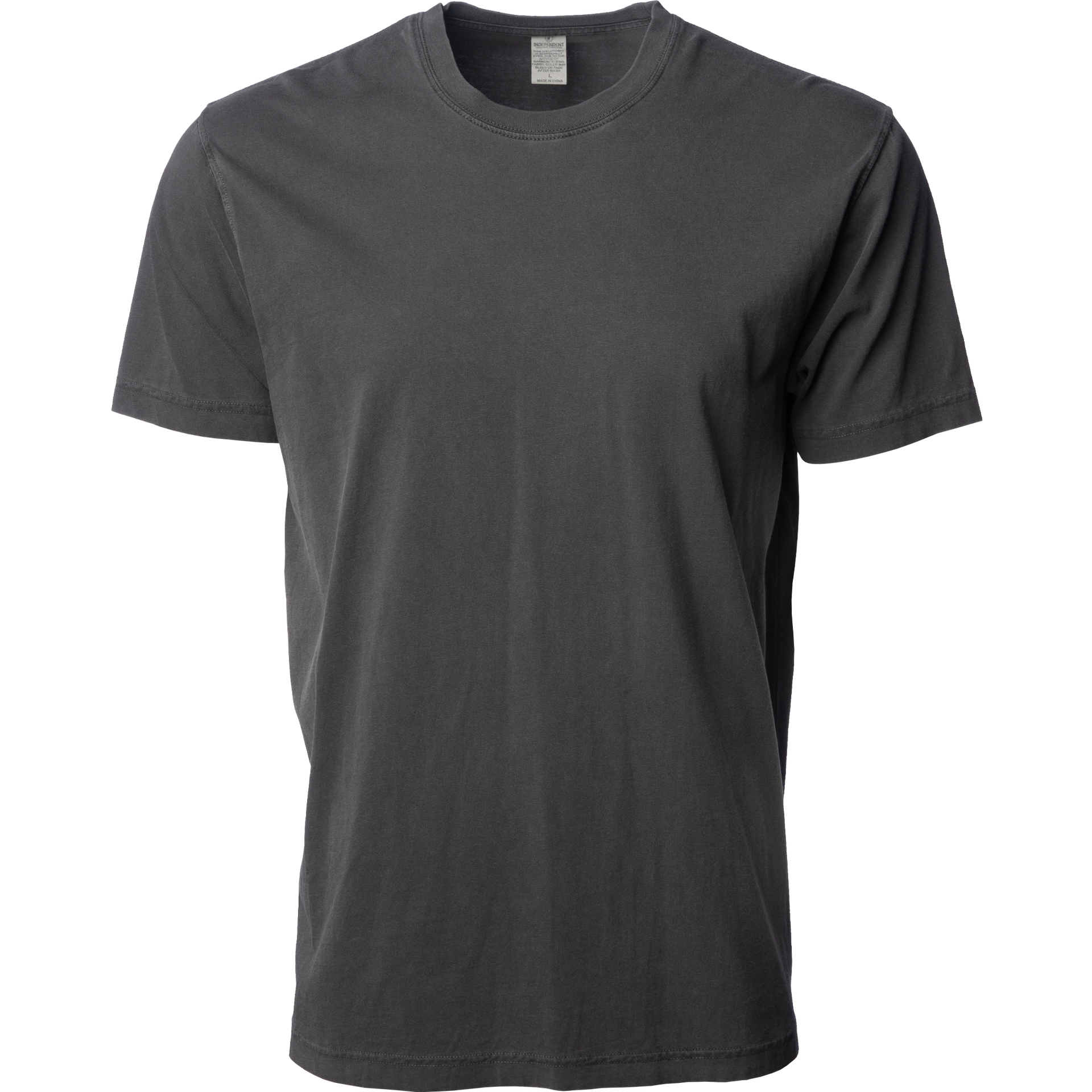 PRM180PT - Premium 180GSM Pigment Dye T-shirt Pigment Black COTTON INDEPENDENT MEN NEW ARRIVALS newarrivals Pigment Dye PIGMENT DYES PREMIUM PREMIUM SHIRT PRM180PT REGULAR tearaway TEE