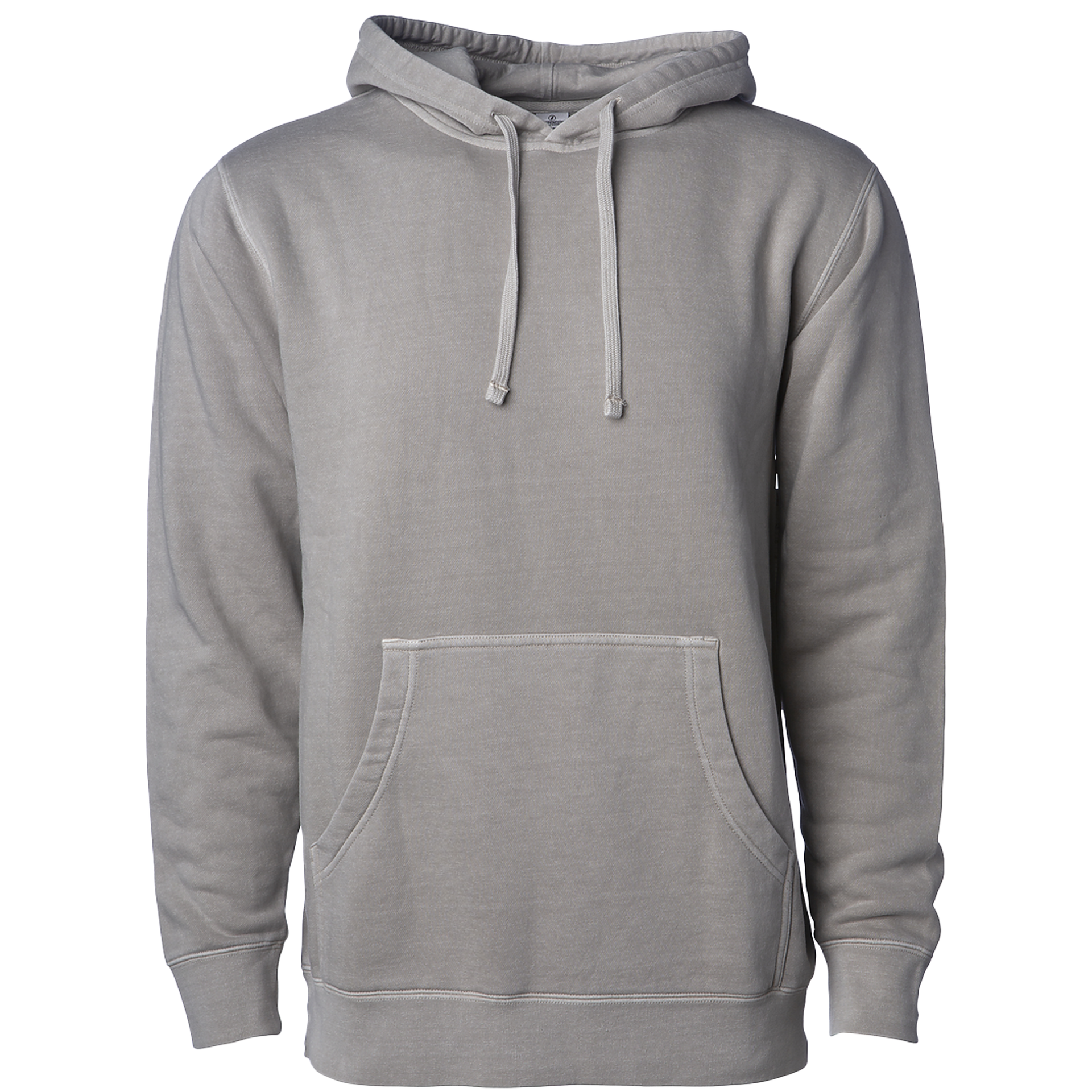 PRM4500 - Unisex Midweight Pigment Dyed Hooded Pullover Pigment Cement COTTON / POLYESTER INDEPENDENT MIDWEIGHT Pigment Dye REGULAR shsdparentproduct UNISEX