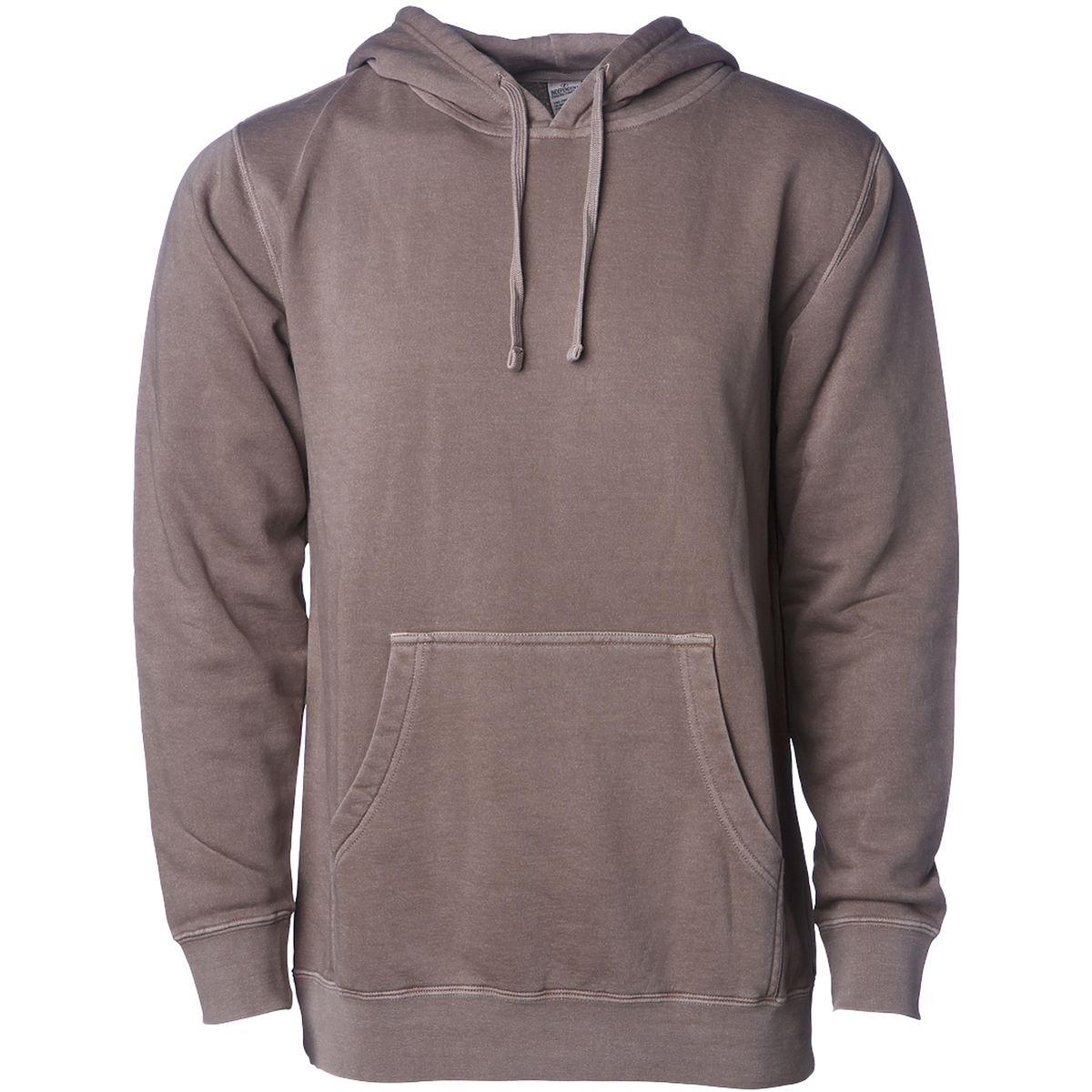 INDEPENDENT Unisex Midweight Pigment Dyed Hooded Pullover